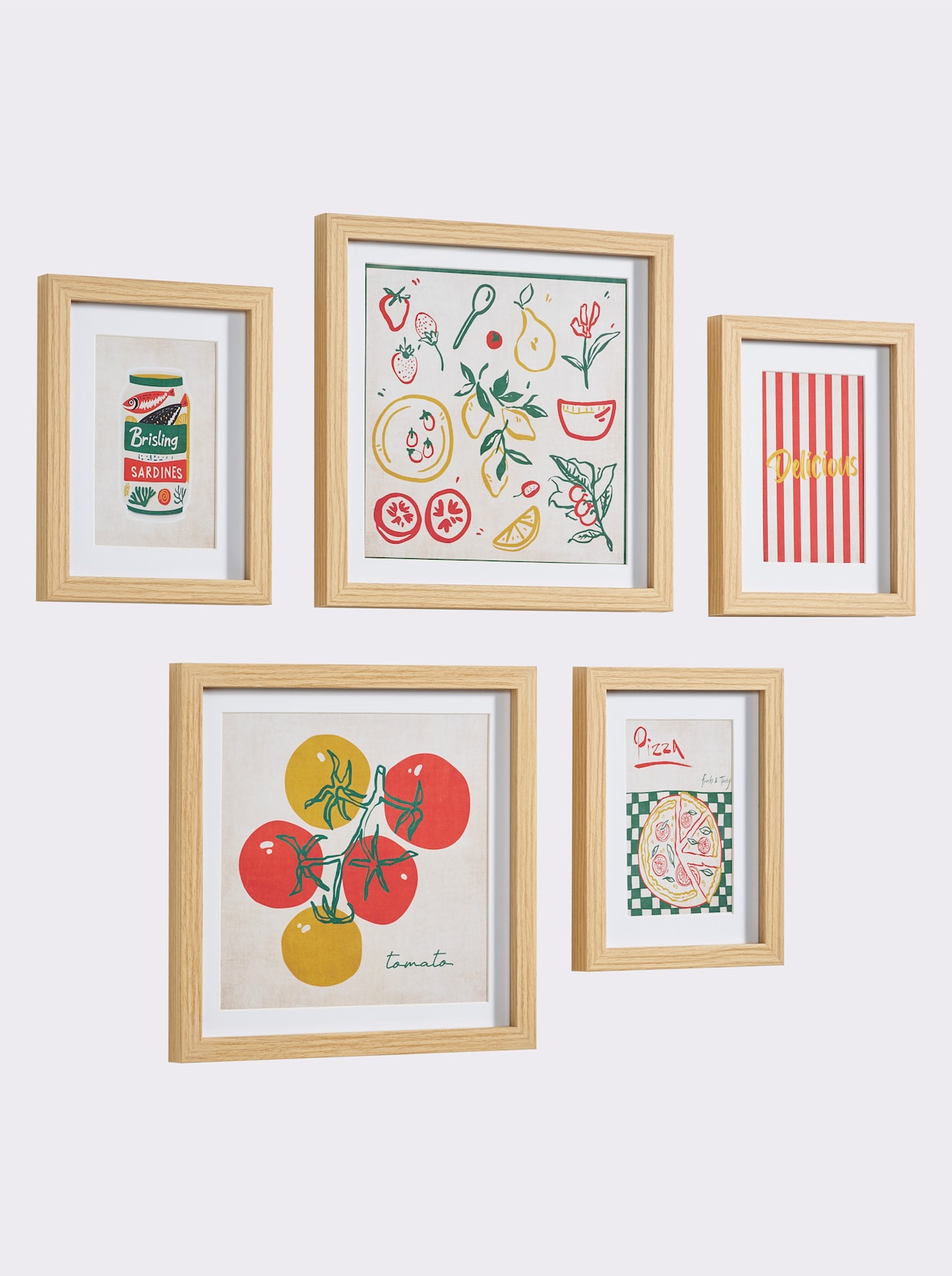 heine home Tableau - rouge-multicolore