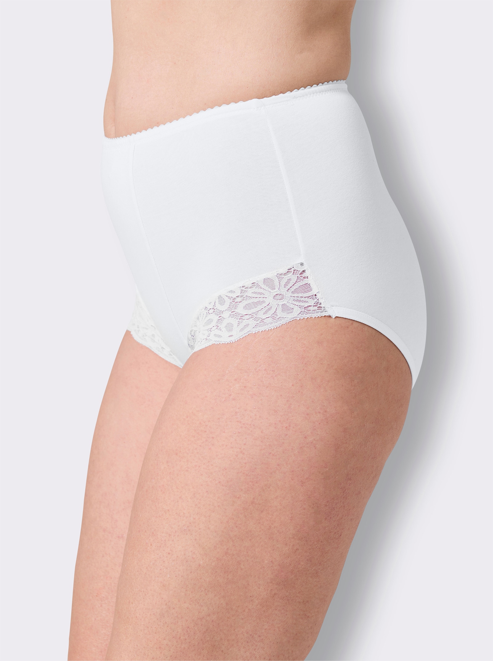 wäschepur Formslip im Doppelpack - weiß