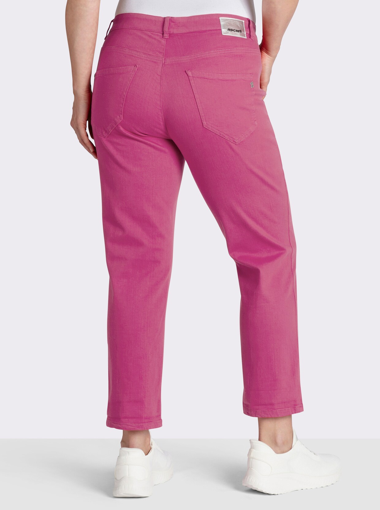 Ascari 5-Pocket-Jeans mit Push-up-Effekt - fuchsia