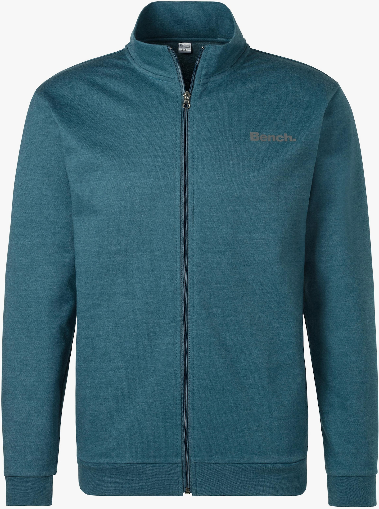 Bench. Loungewear Sweatjacke - petrol-meliert
