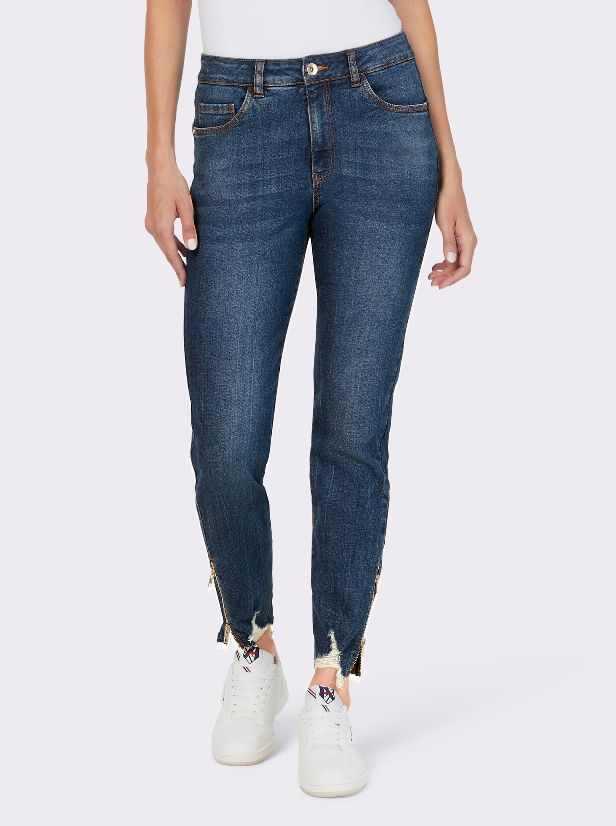 heine jeans - blue-bleached