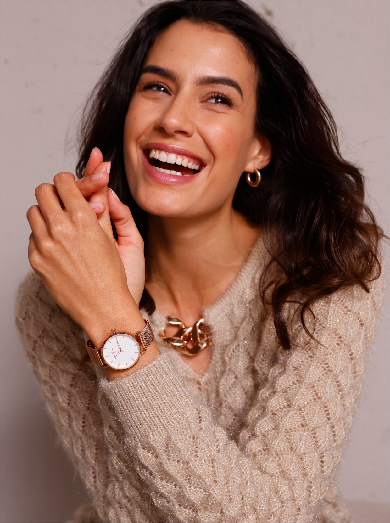 Horloge - roze