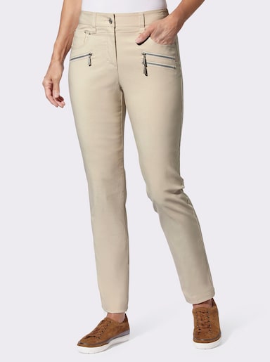 Bengalinhose mit schmalen Beinen - sand