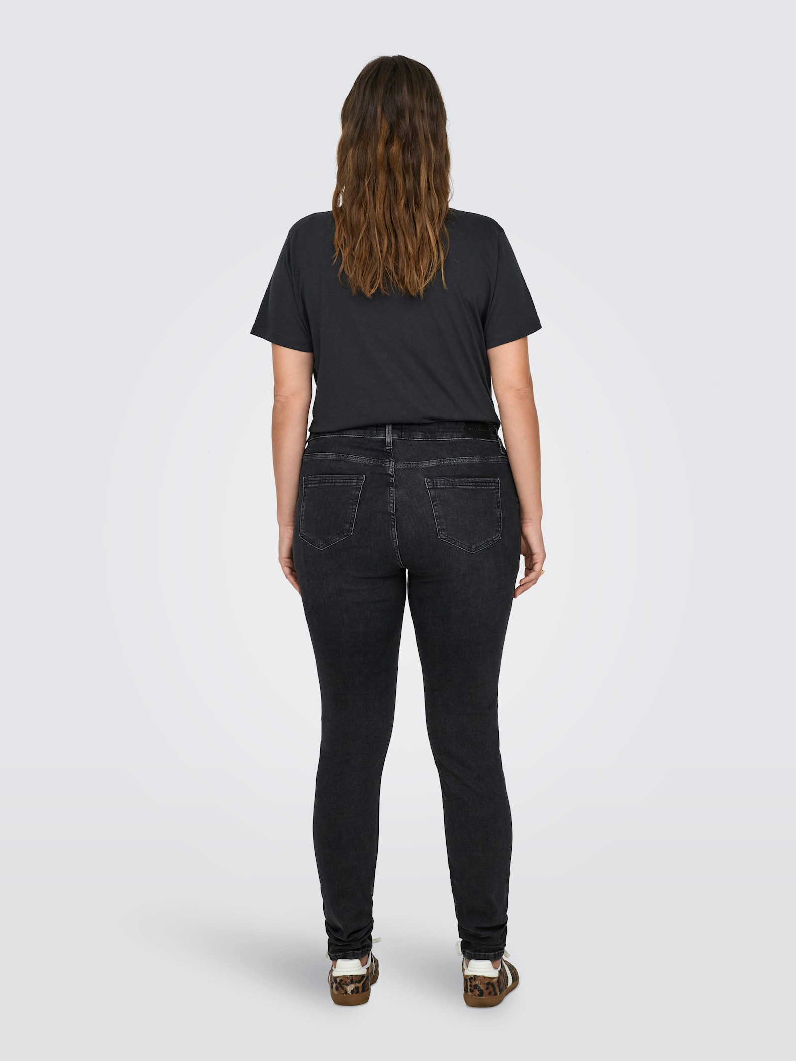 ONLY CARMAKOMA Skinny-fit-Jeans - washed black