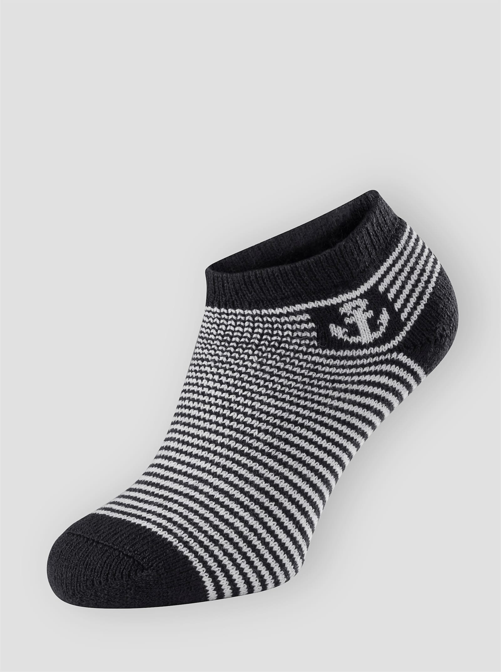 wäschepur Ponožky - černá-bílá-proužek