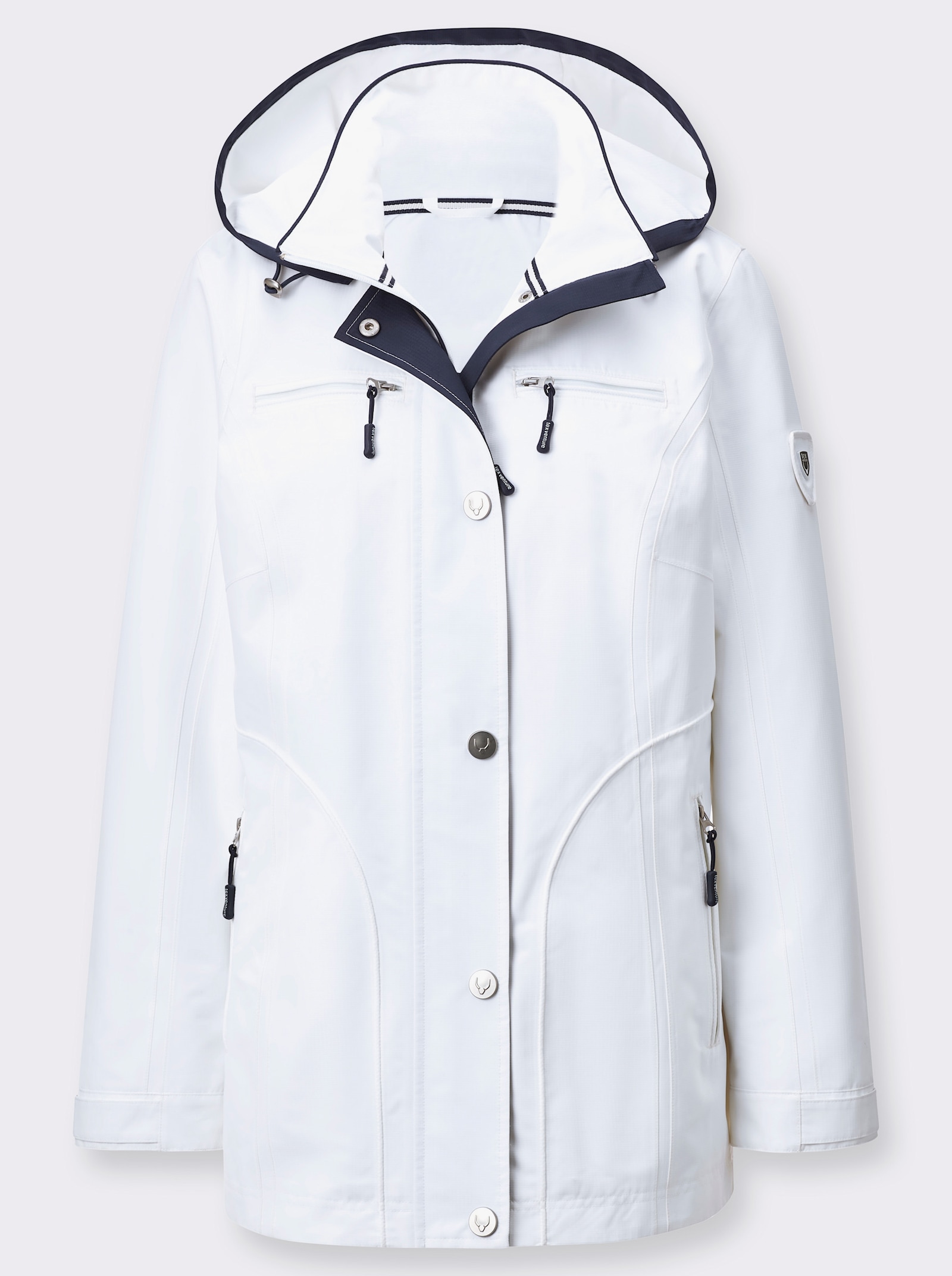 Funktionsjacke mit tex-Venture-Ausrüstung - weiss