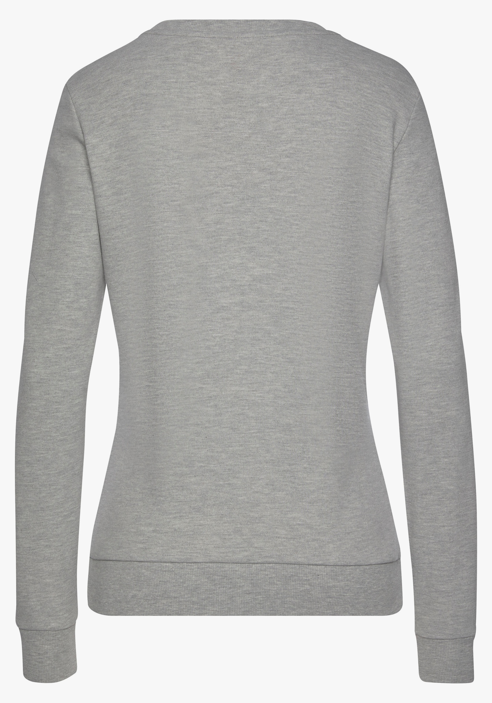 Bench. Loungewear Sweatshirt - hellgrau-meliert