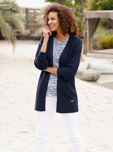 Veste en tricot - marine