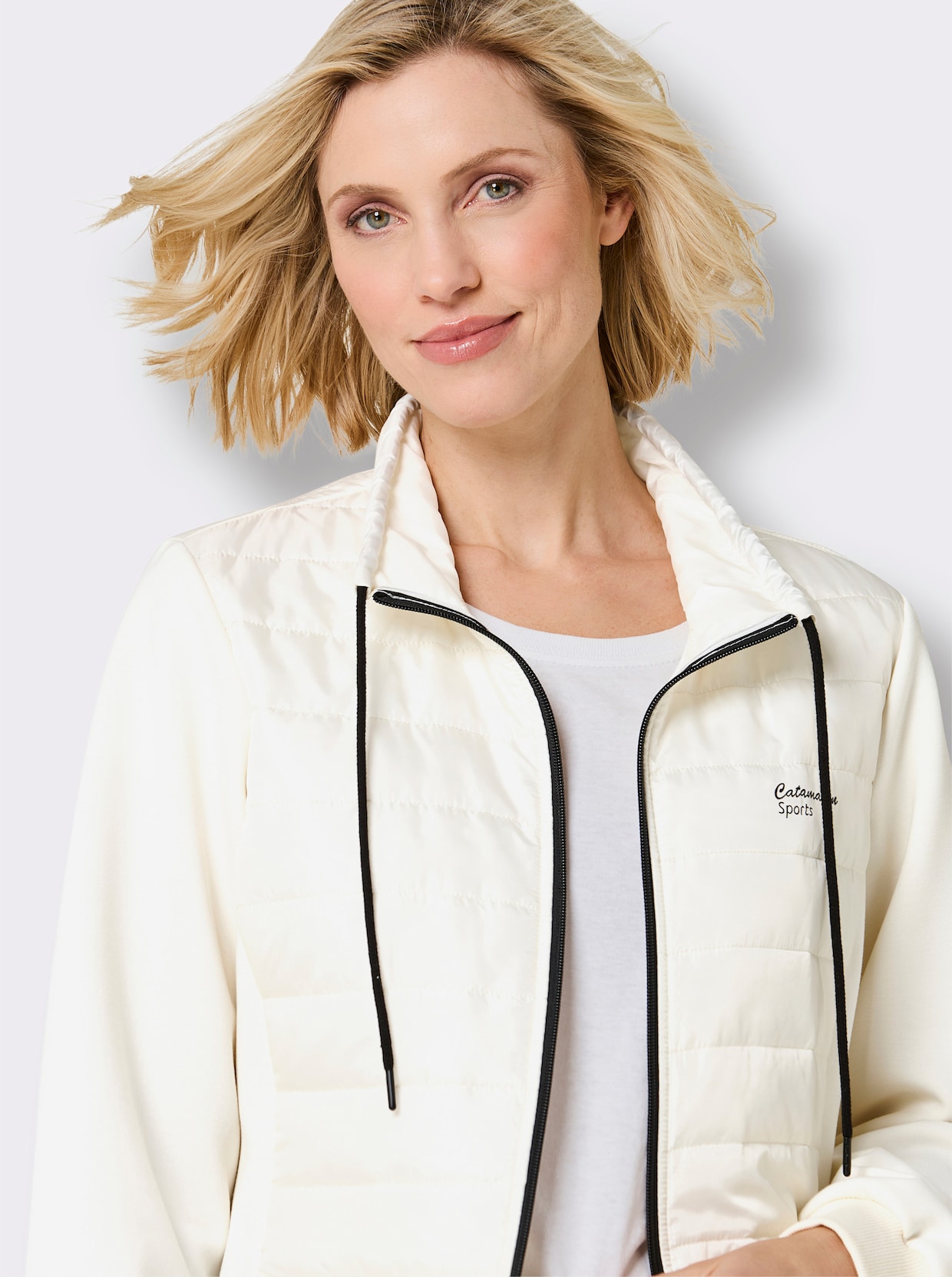 Catamaran Steppjacke - champagner