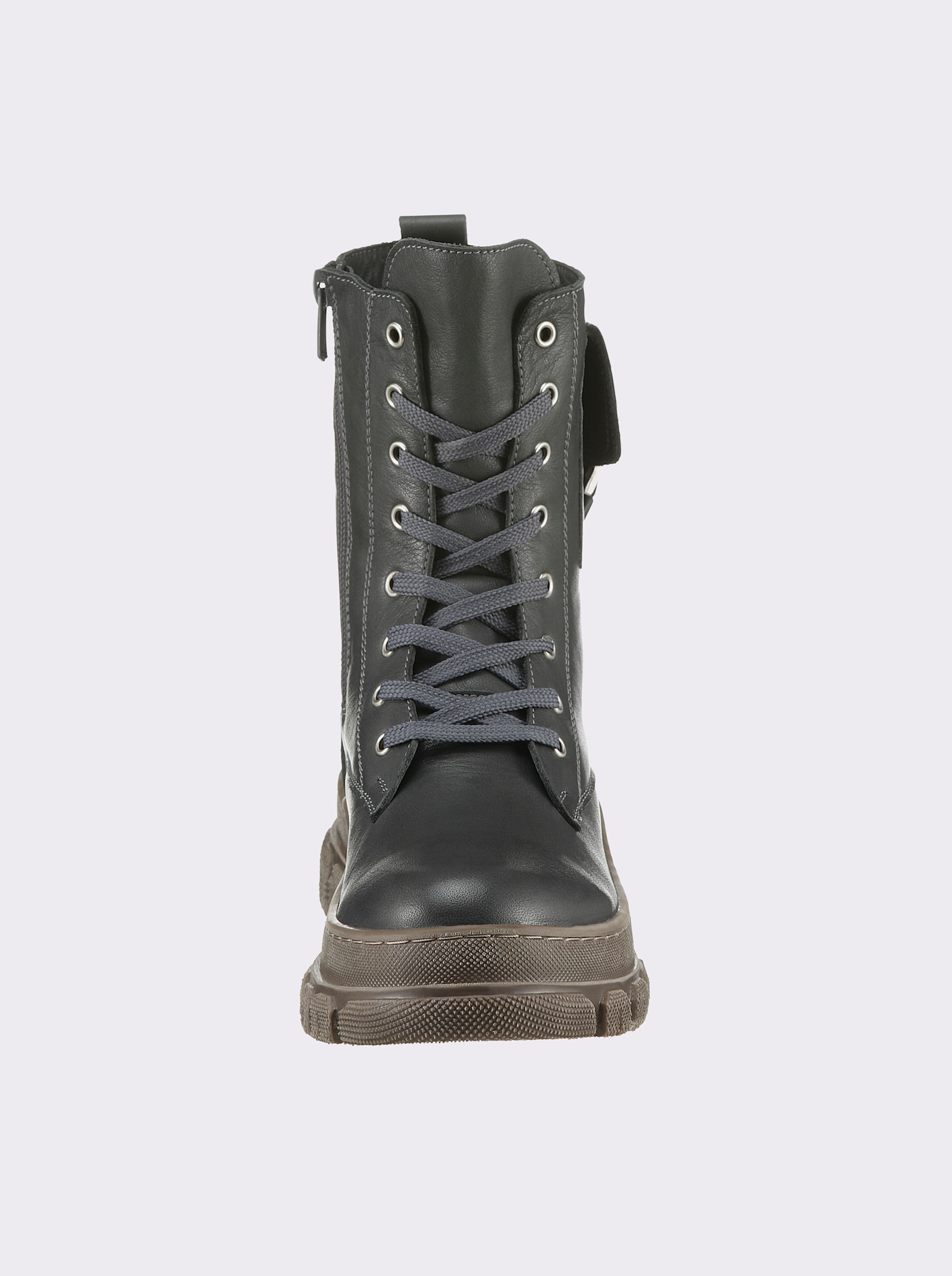 Andrea Conti Schnürstiefelette - grau