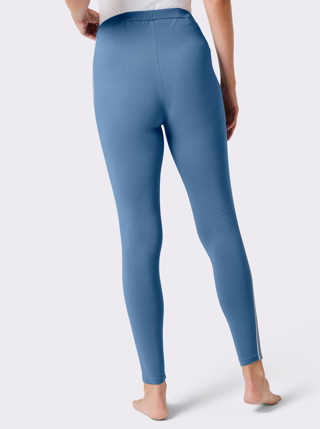 feel good Leggings - mittelblau