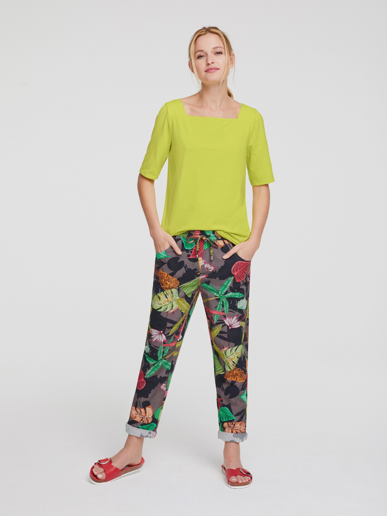 heine Shirt - limette