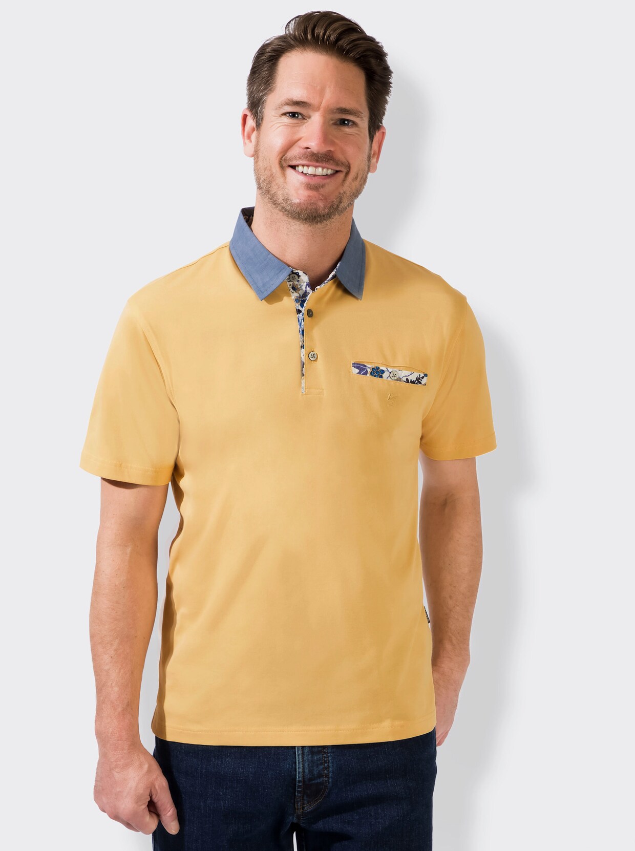 Hajo Kurzarm-Shirt - gelb