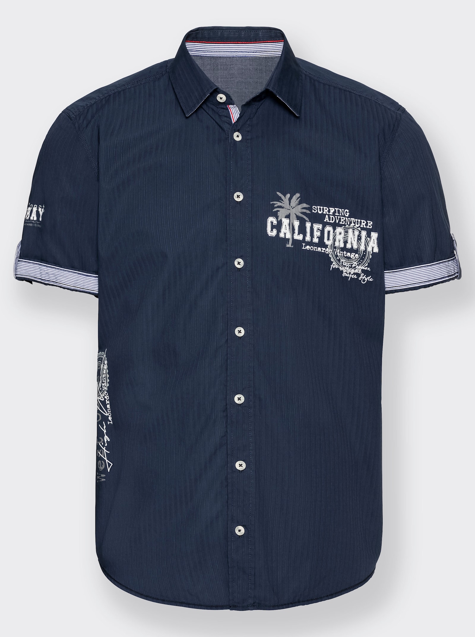 Košile s krátkým rukávem - námořnická modrá