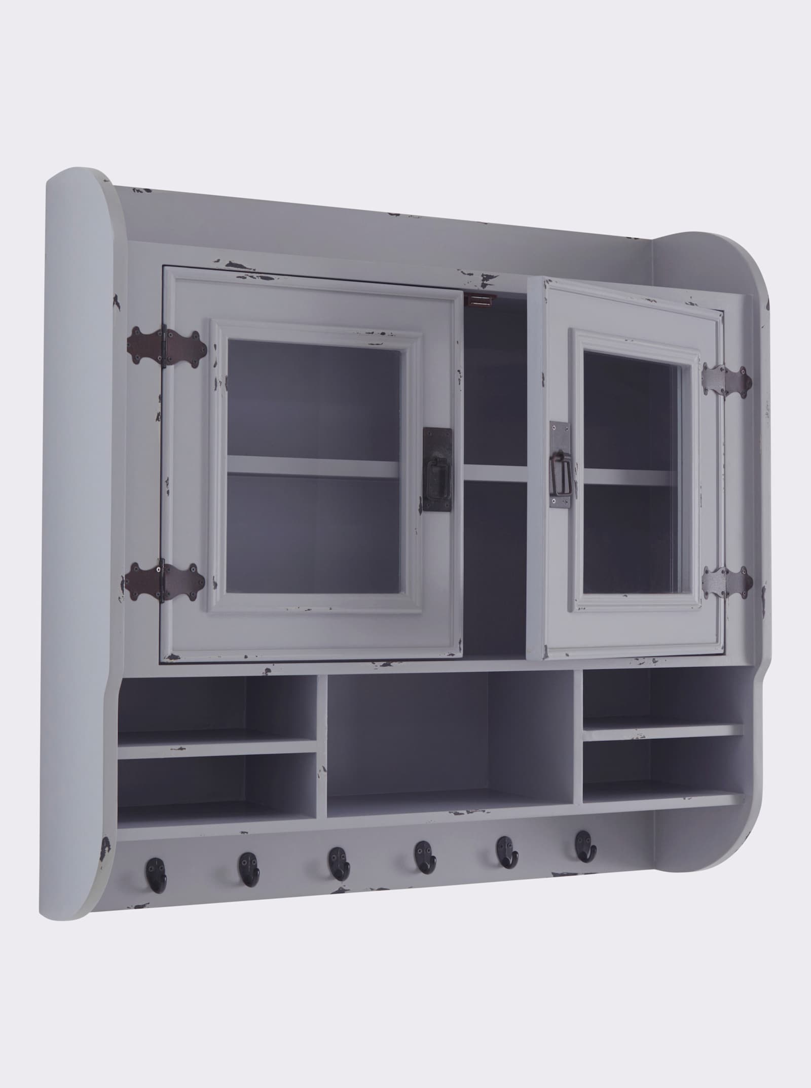 heine home Hängeregal - grau-gewischt