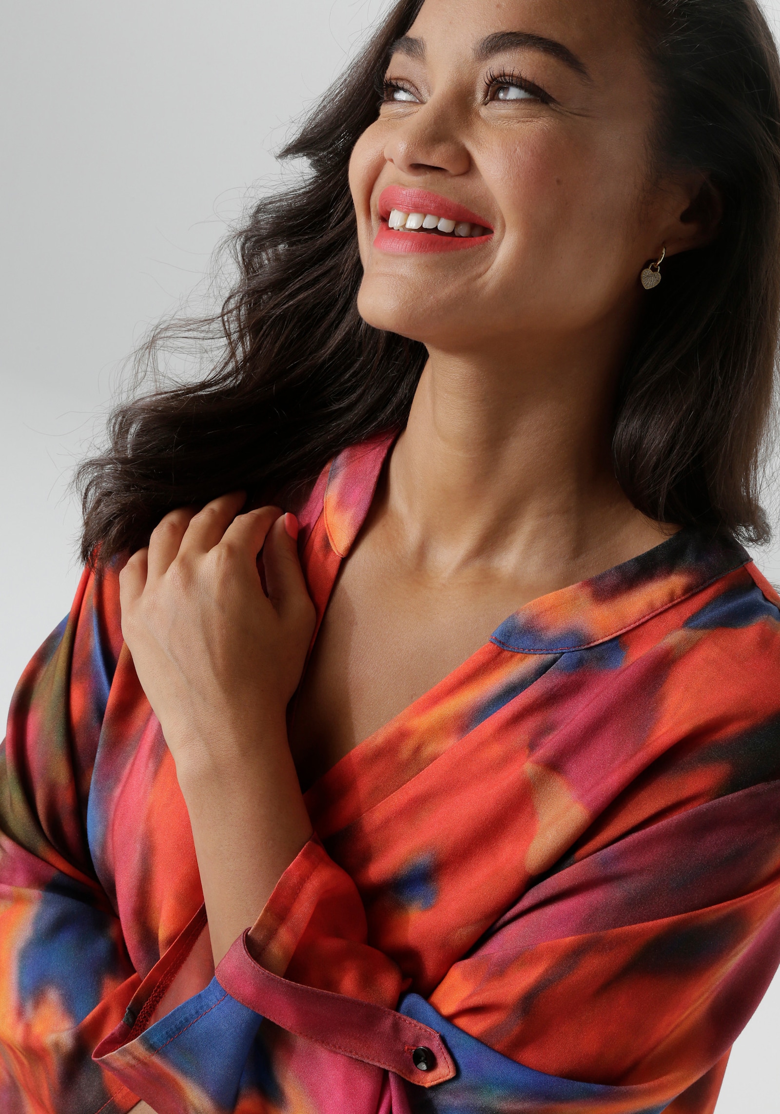 Aniston PLUS Druckkleid - bunt