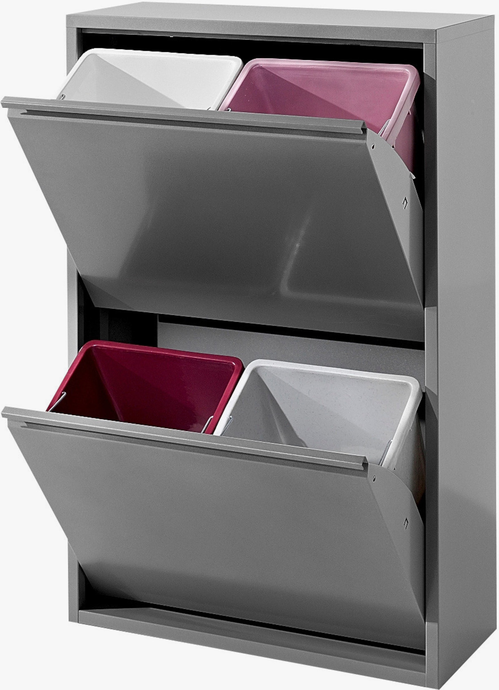 heine home Mülltrenner - silberfarben