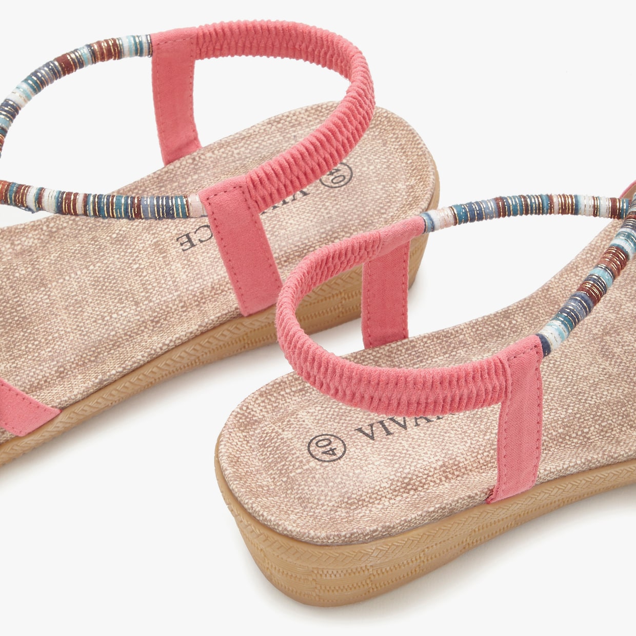 Vivance sandalen - koraal