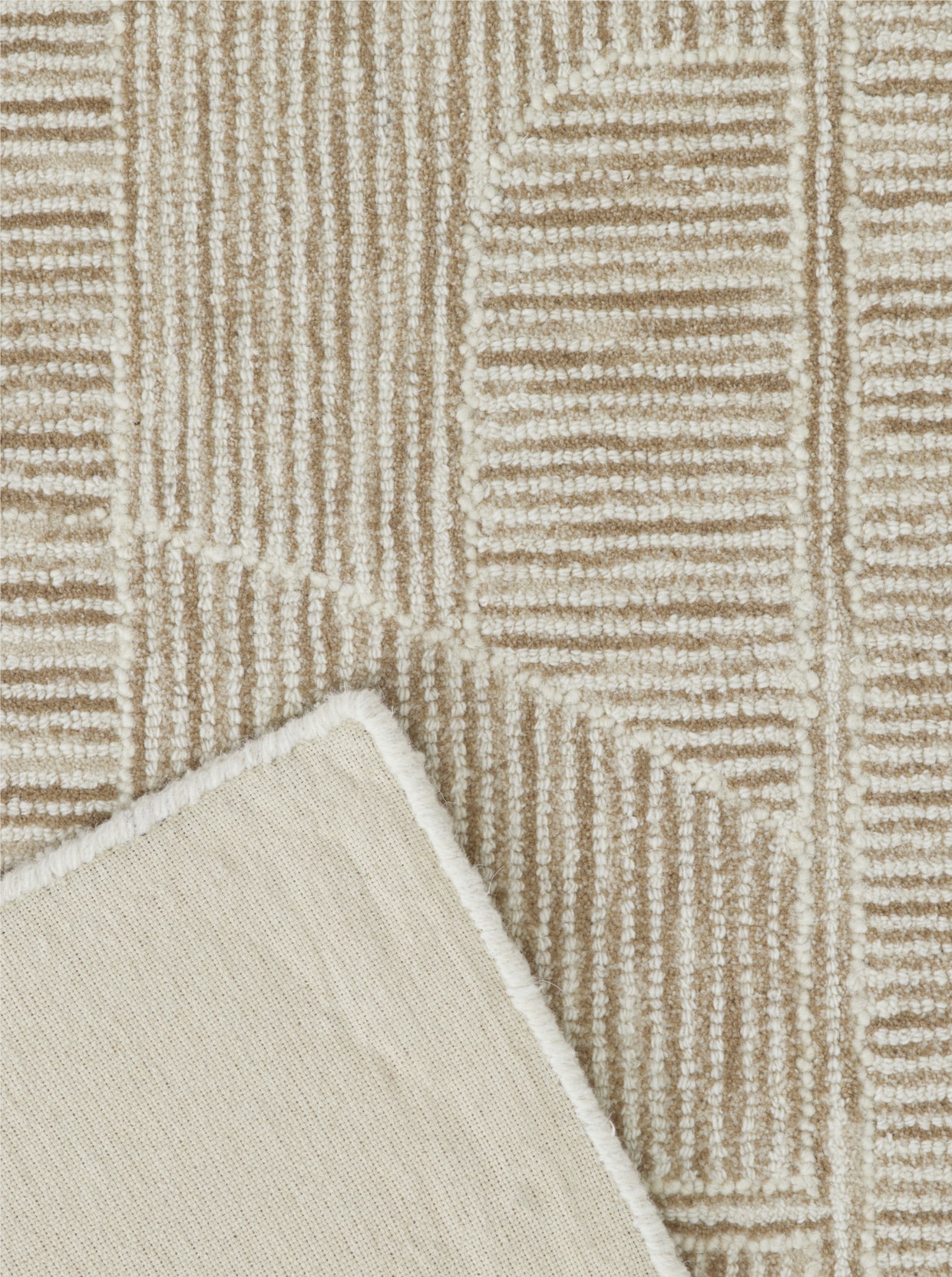 heine home Tapijt - taupe/ecru
