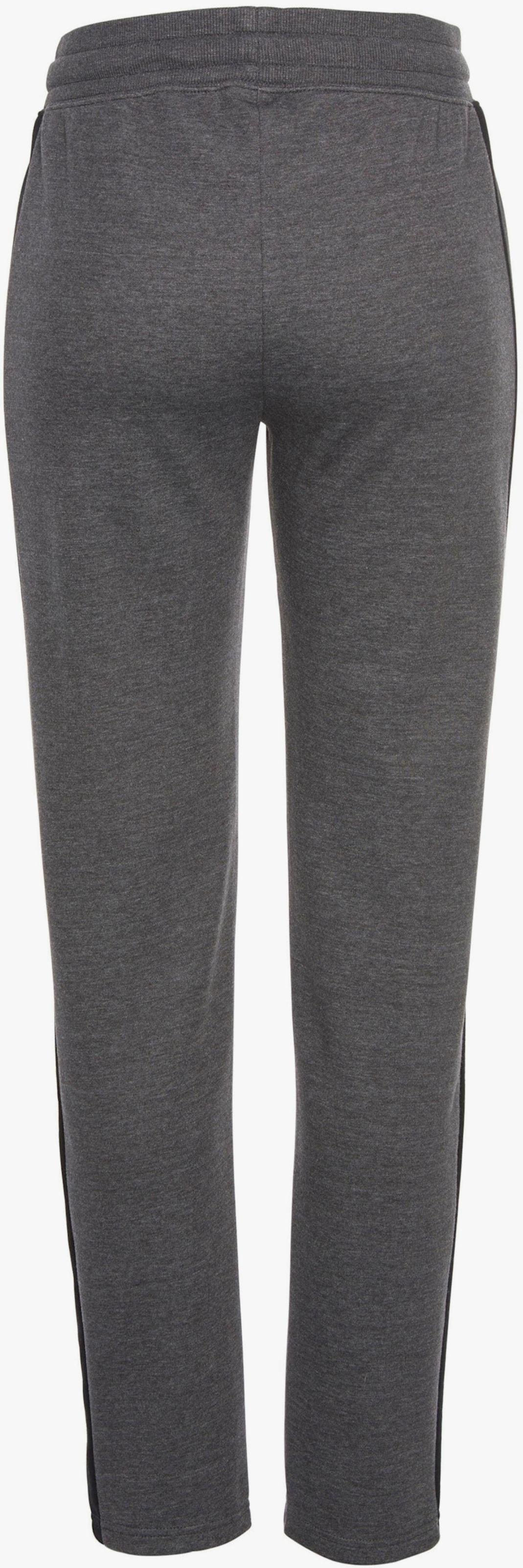 Bench. Loungewear Loungehose - anthrazit-meliert-schwarz