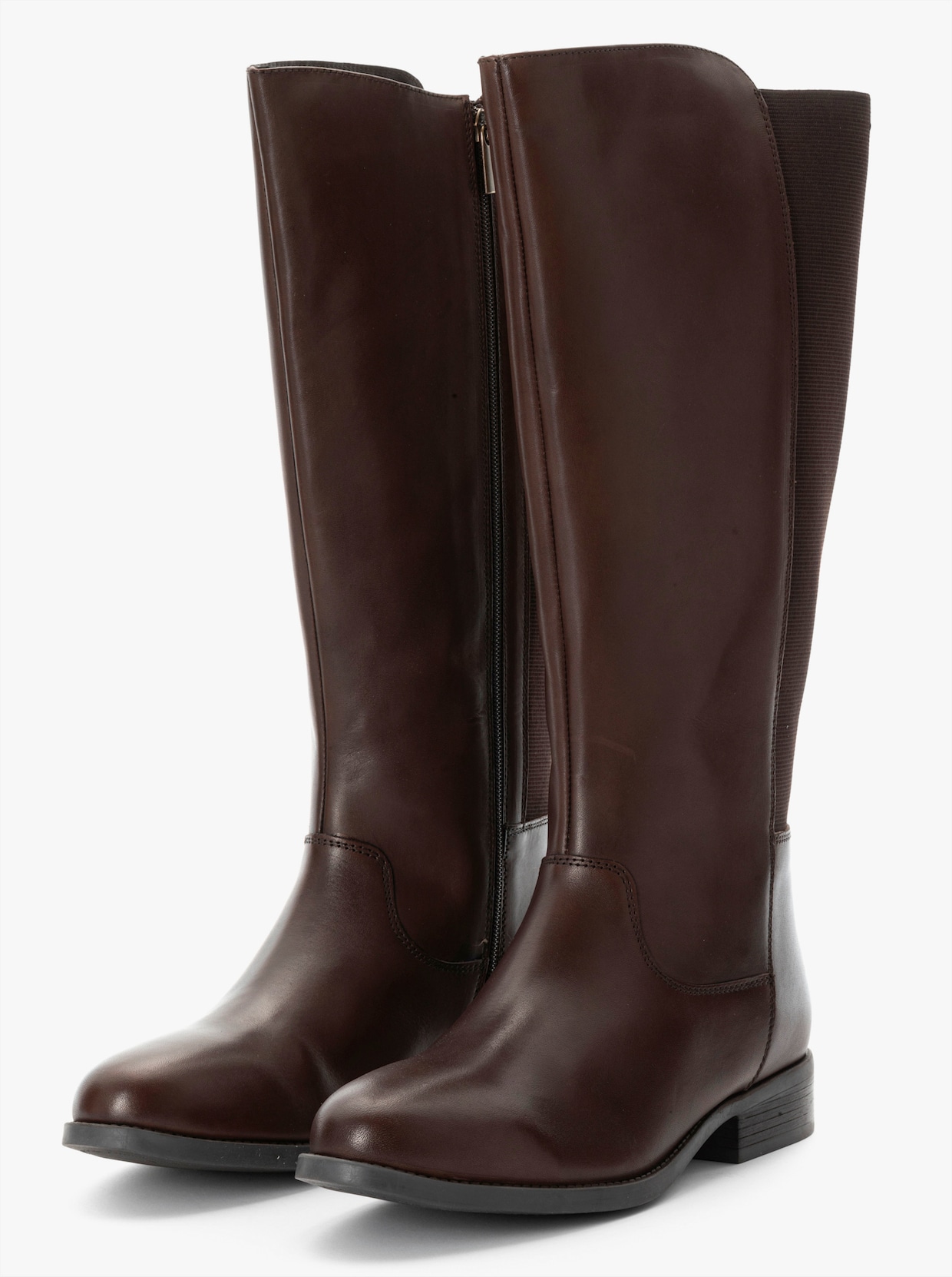 sheego Weitschaftstiefel - braun