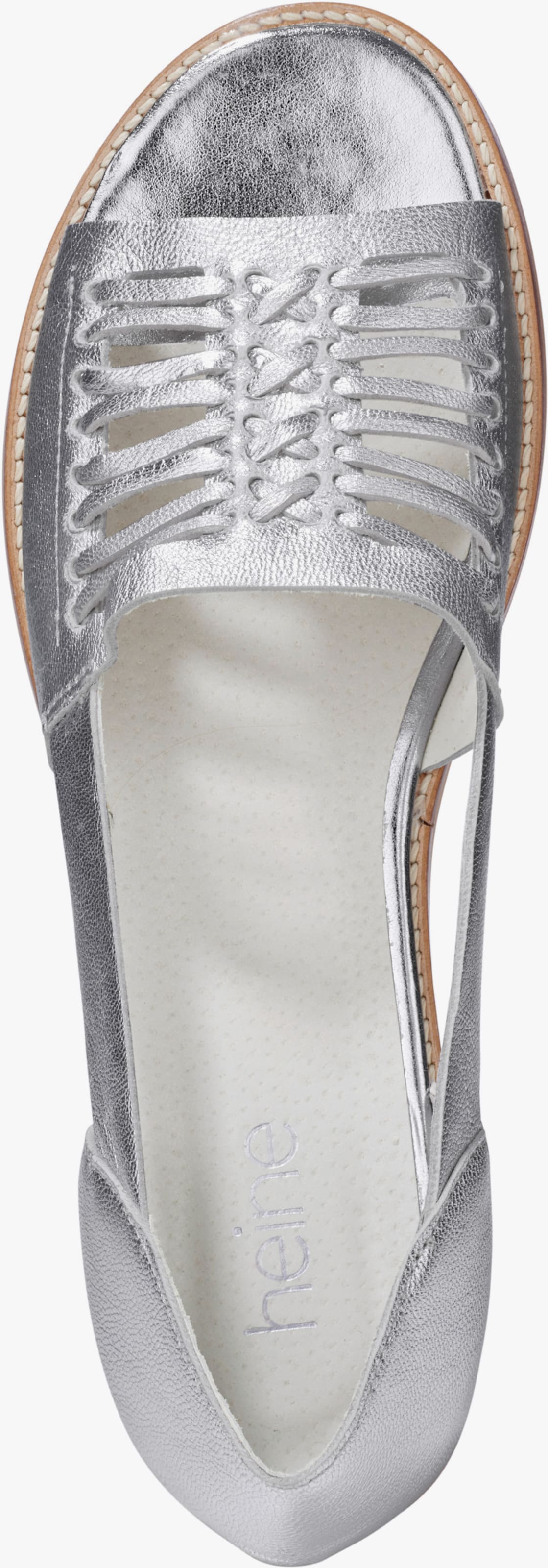 heine ballerina - Zilverkleur