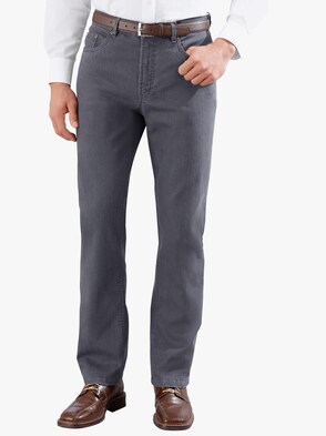 Thermo-Jeans - grey-denim