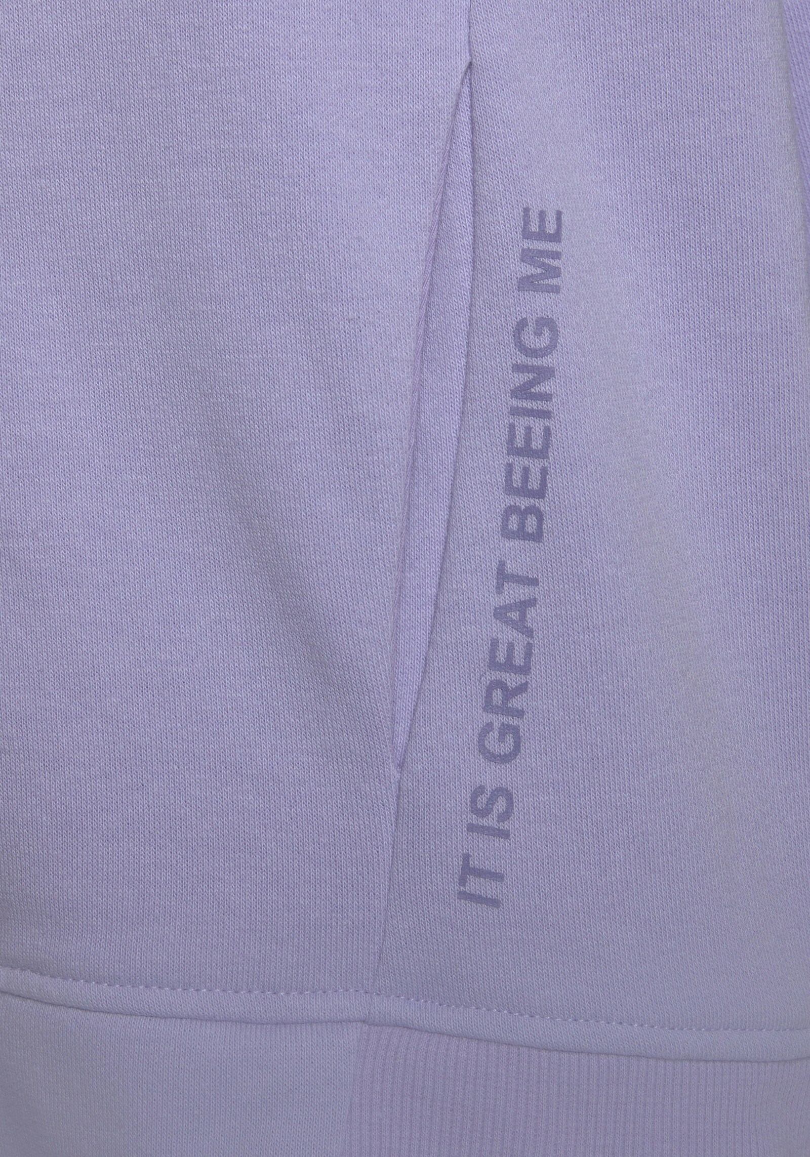 Buffalo Sweatvest met capuchon - lavendel