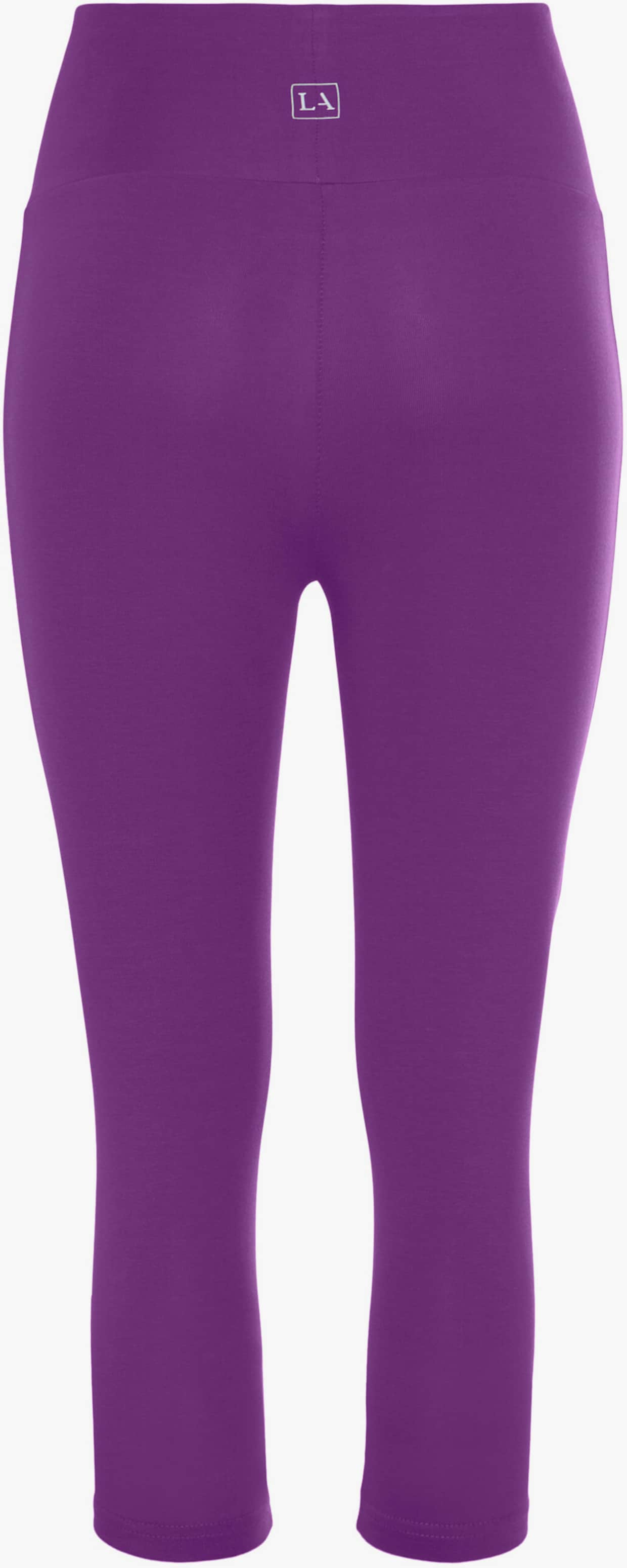 LASCANA Caprilegging - paars