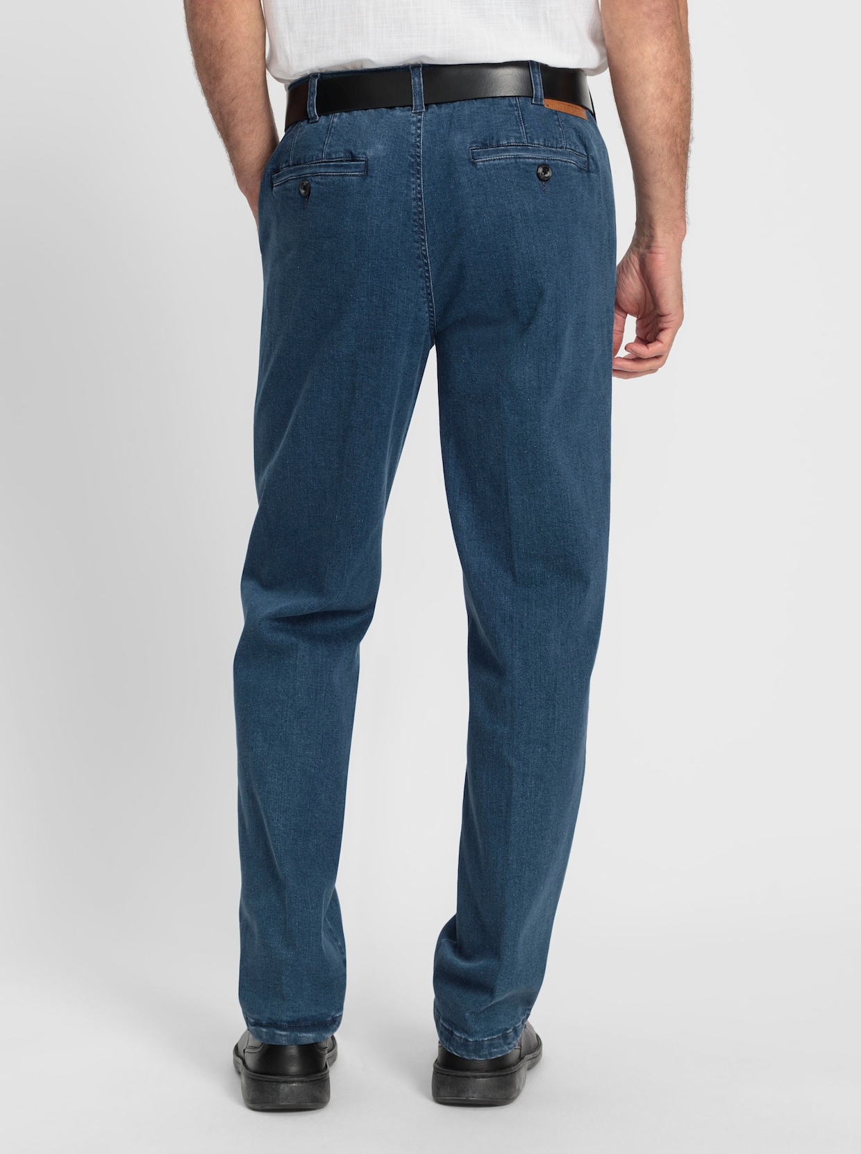 Marco Donati 5-Pocket-Jeans - blue-stone-washed