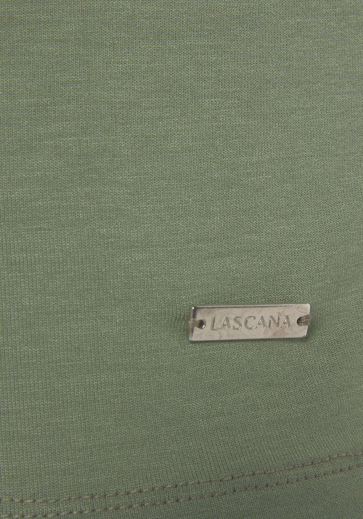 LASCANA Tanktop - donkergroen