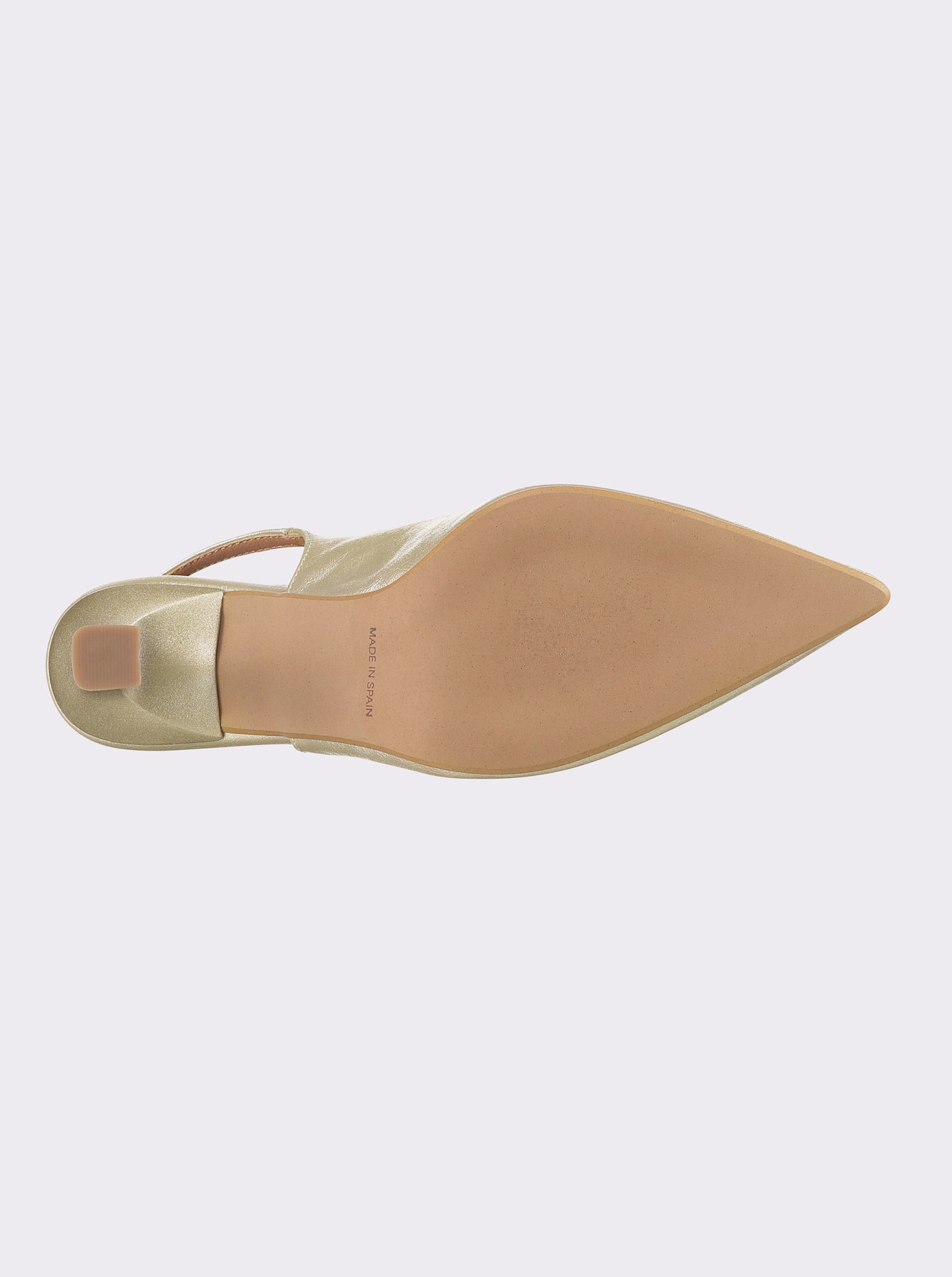heine Slingpumps - goldfarben