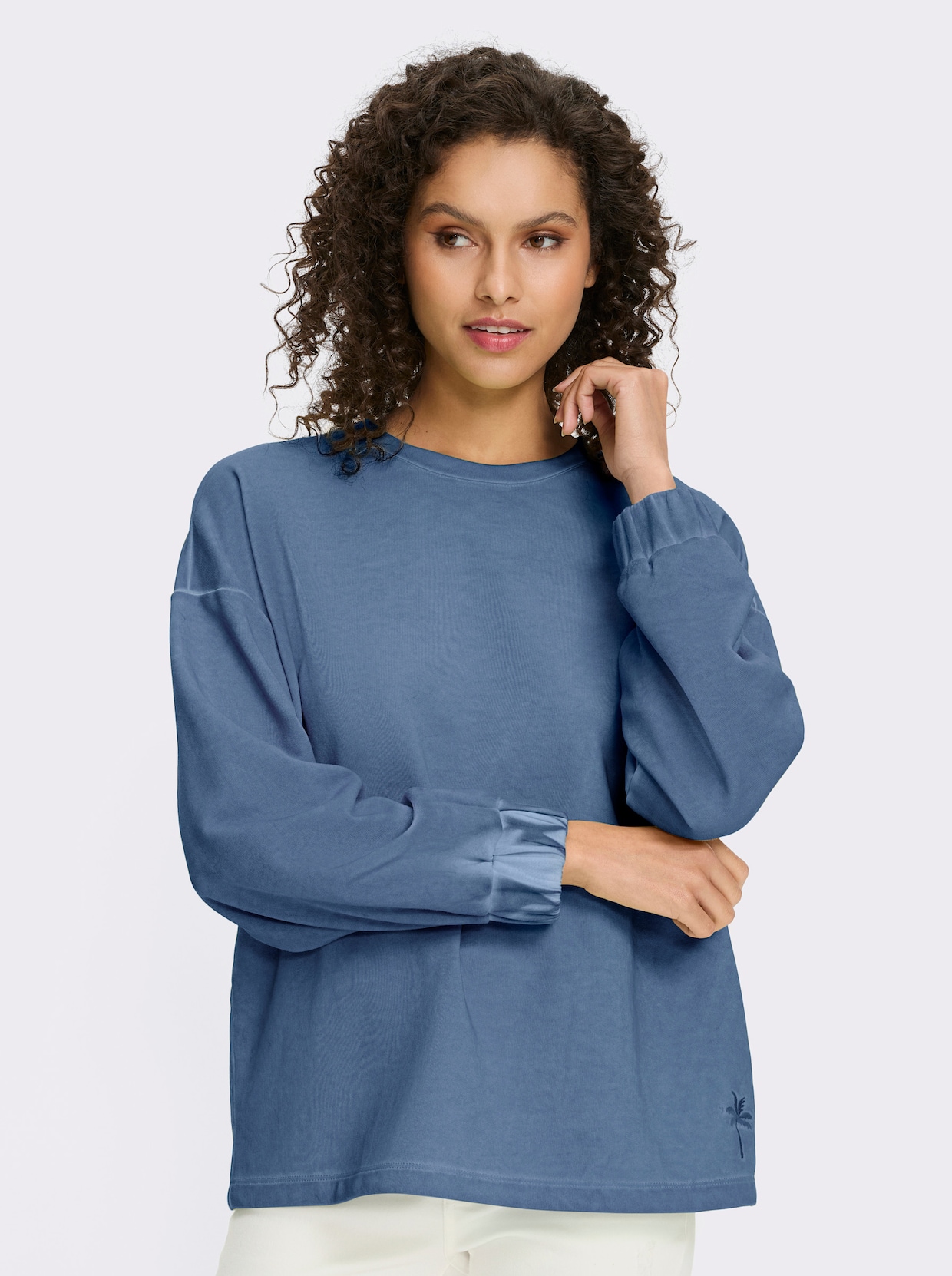 heine Sweatshirt - bleu jean