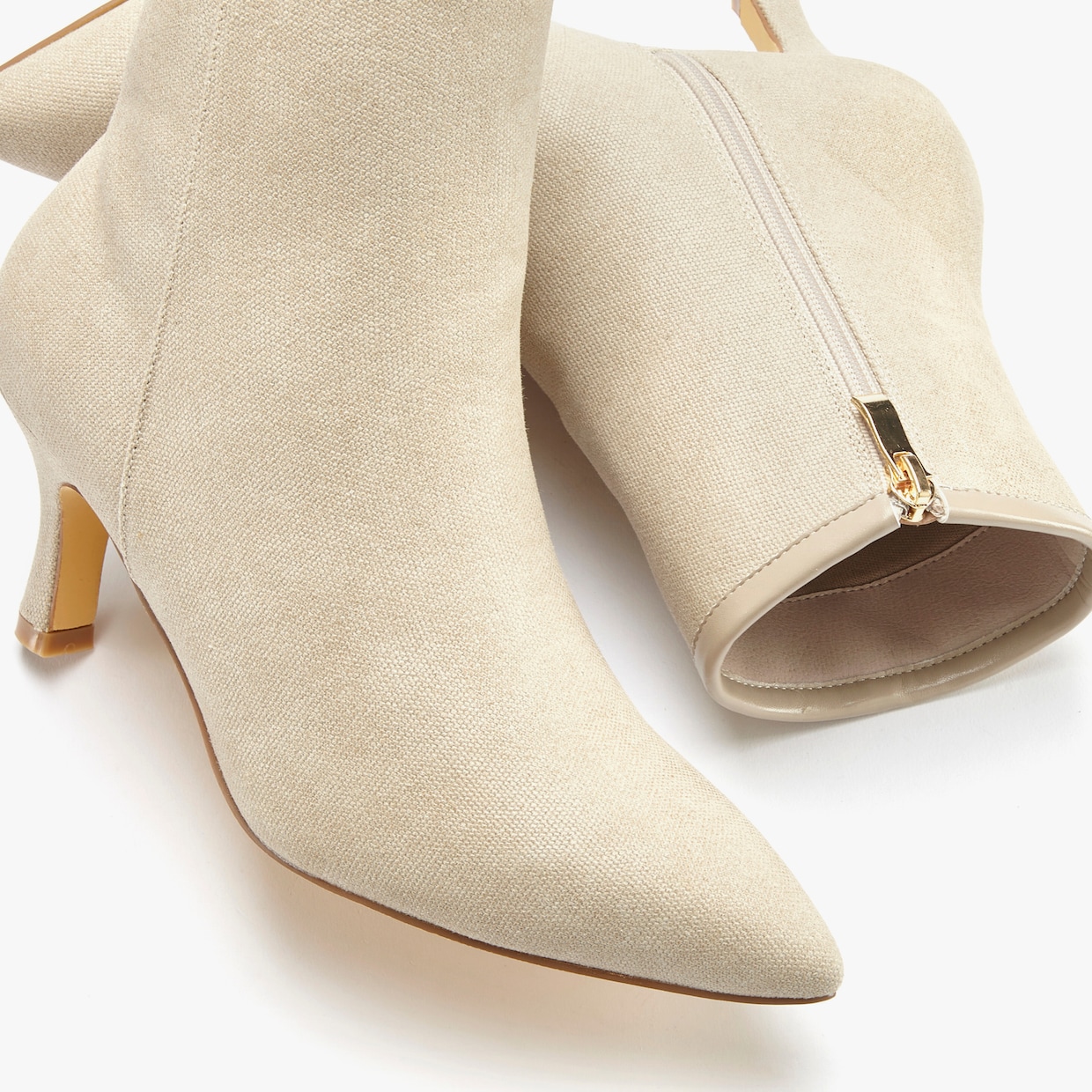 LASCANA Stiefelette - beige