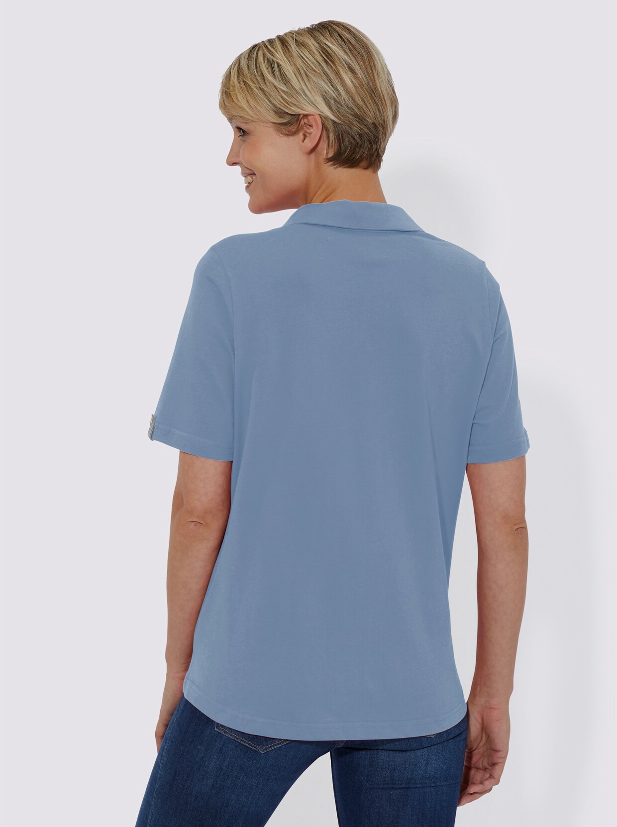Poloshirt - bleu