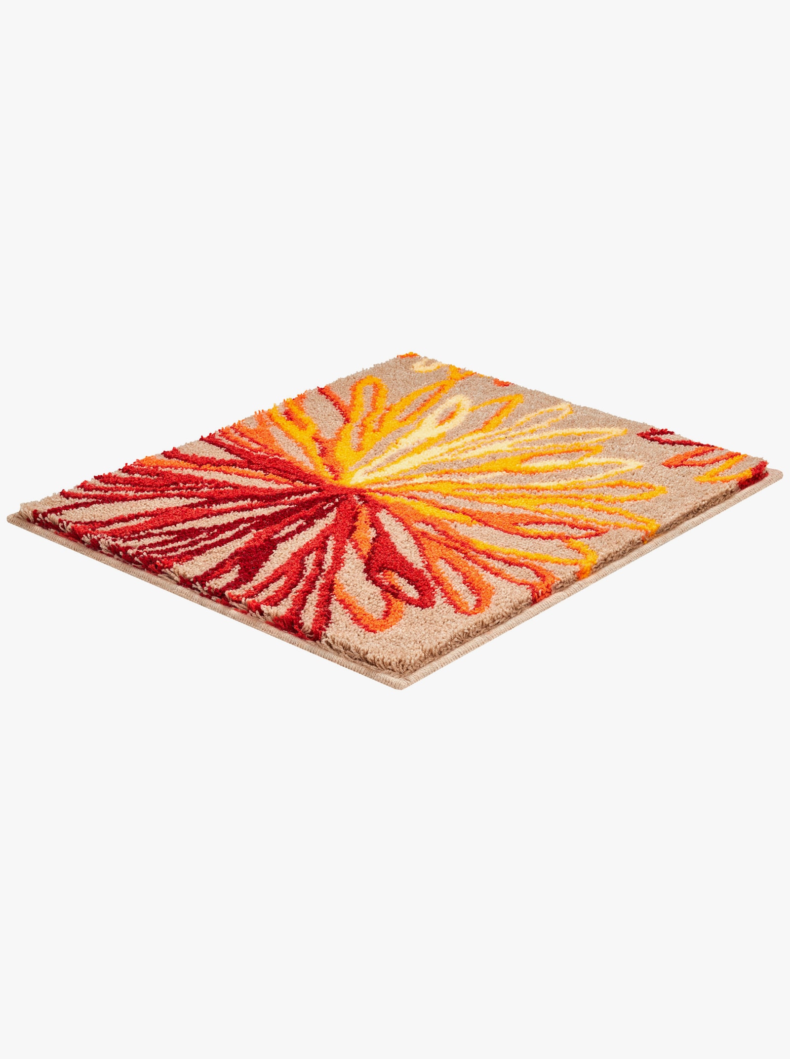 Grund Badematte - orange-beige