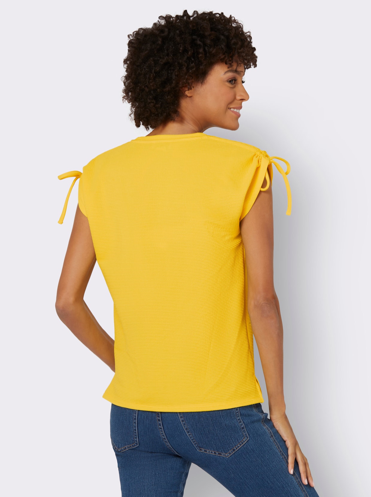 Tričko - žiarivá žltá