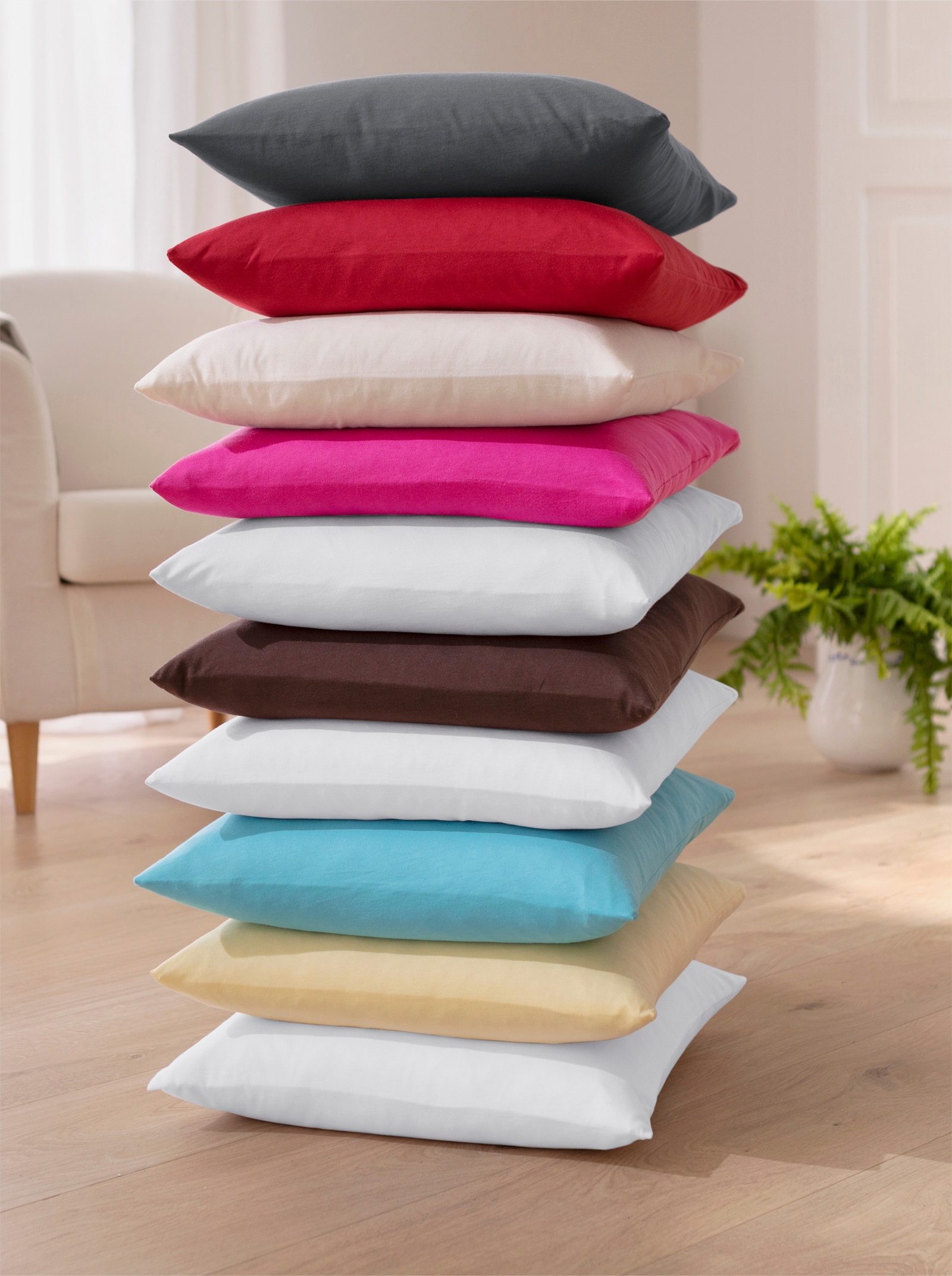 Janine Kussenovertrekken - roze