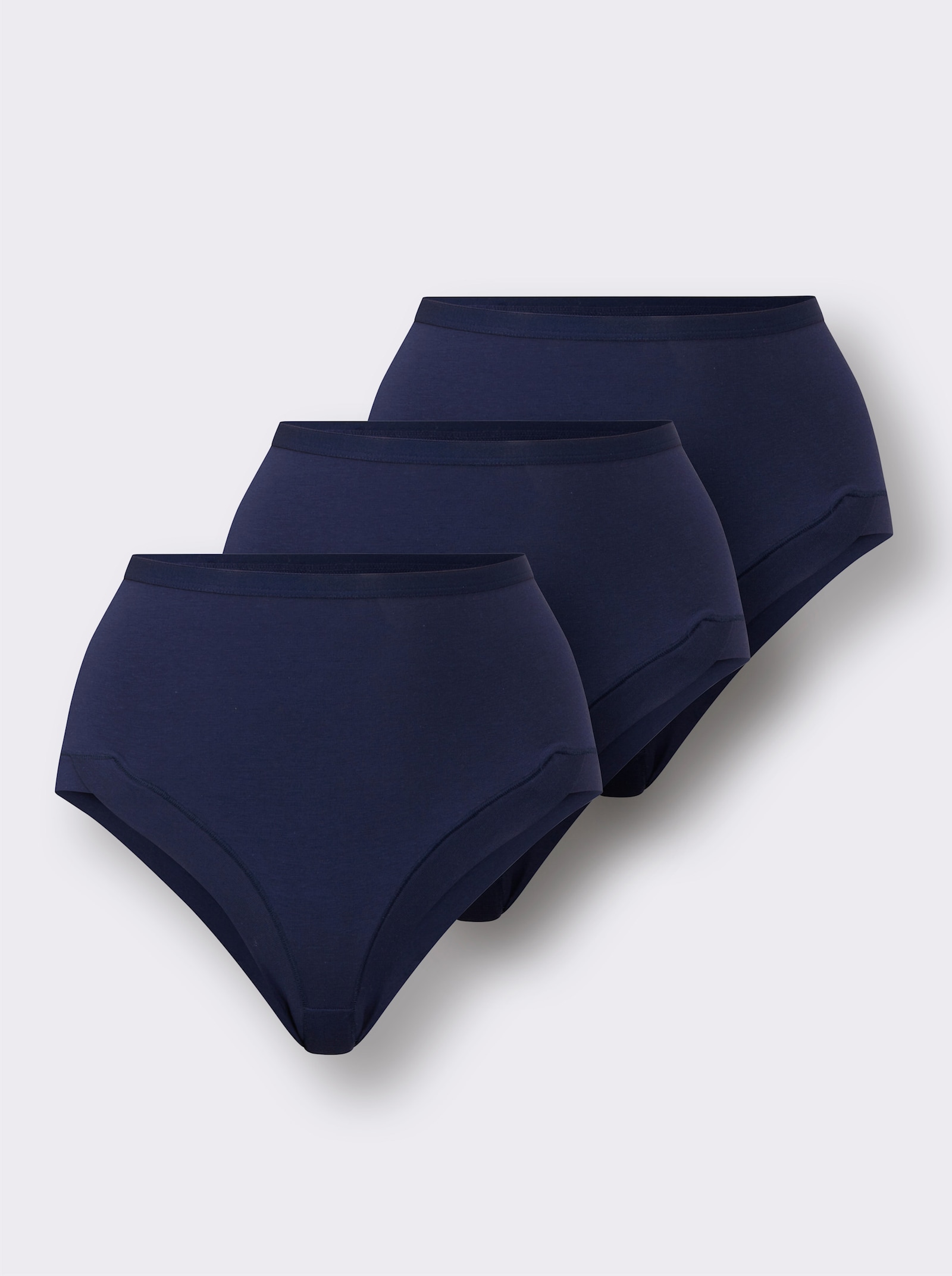 wäschepur Taillenslip mit elastischem Bund - marine
