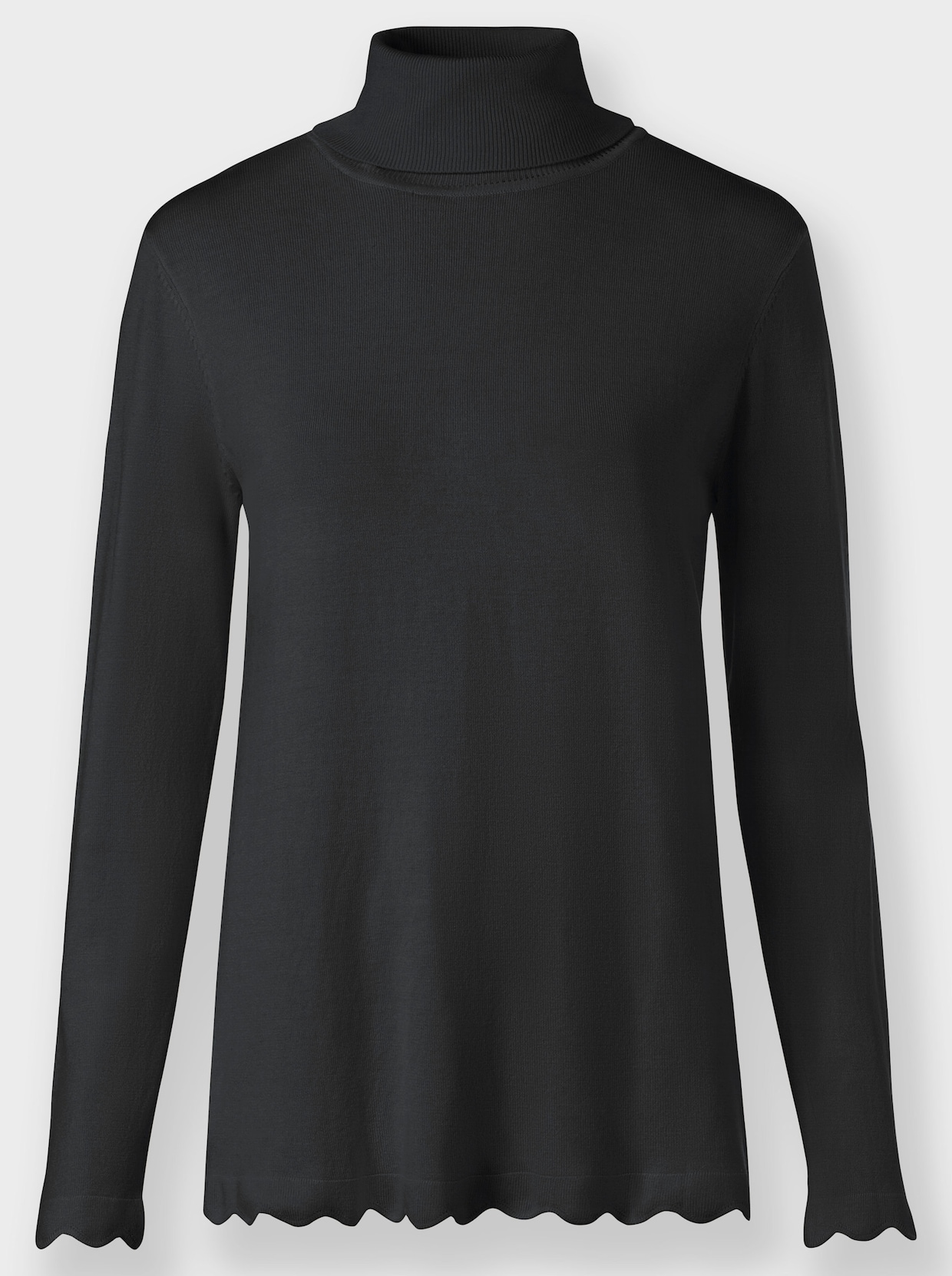 heine pull à col roulé - noir