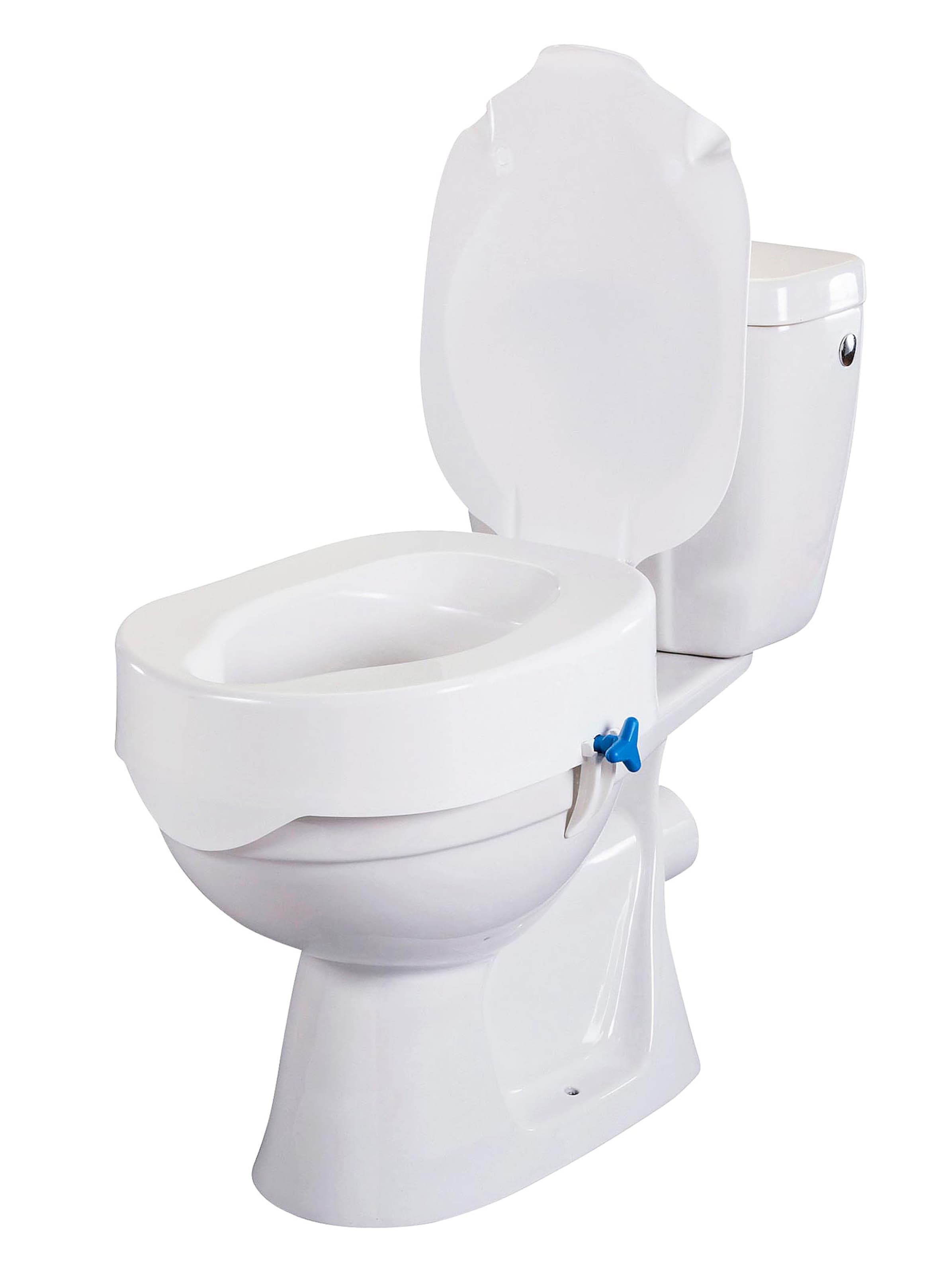 Toilettensitz MARION TERMOINDURCHMESSER - Hochwertig, Weiß, Edelstahl-Scharniere, Softclose Optional