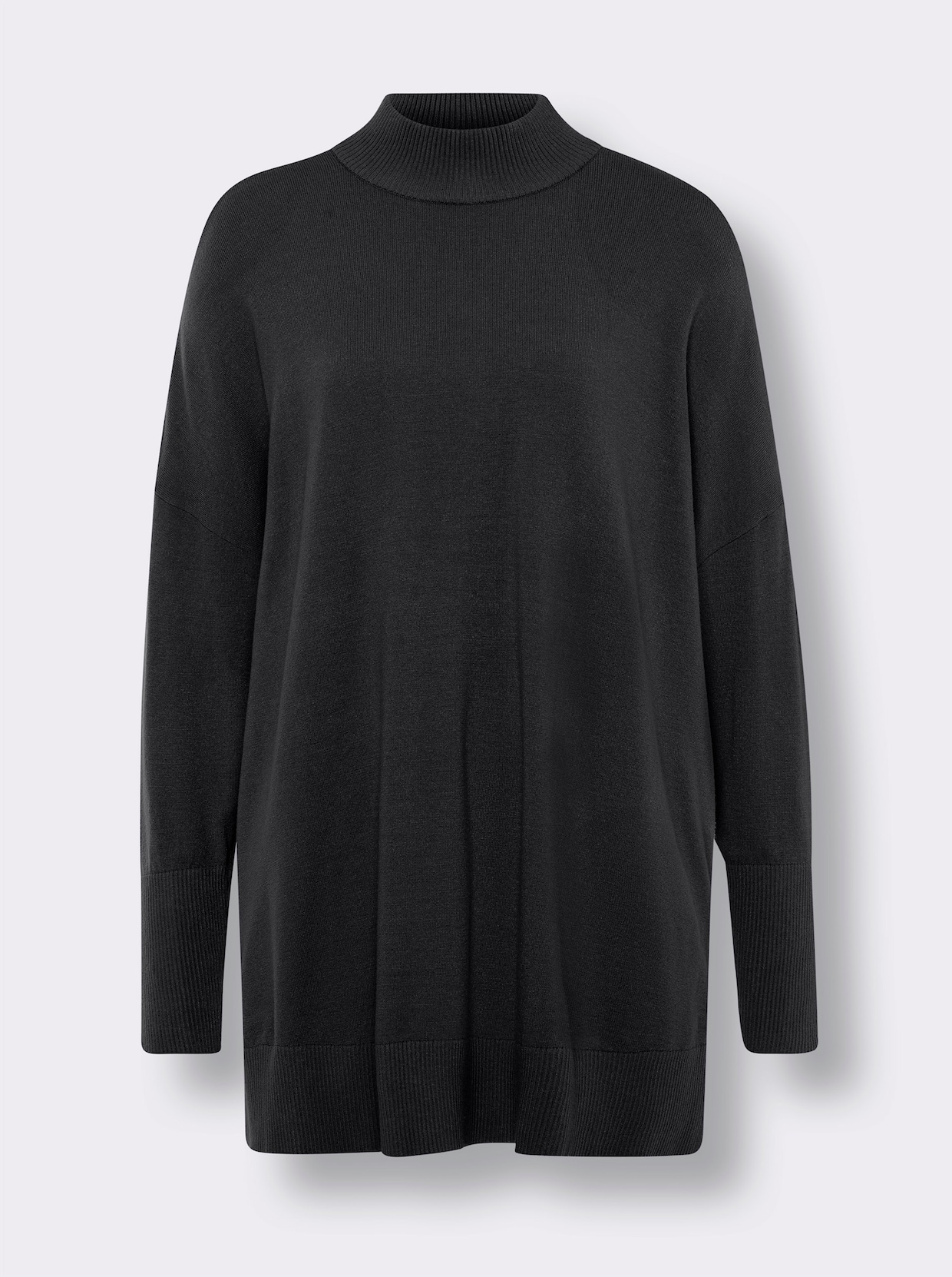 heine Stehkragenpullover - schwarz