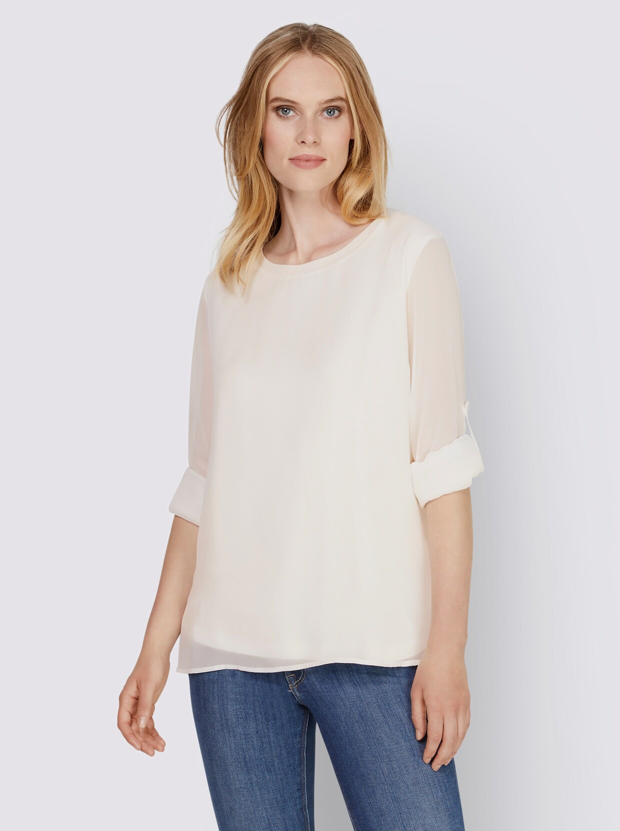 heine Bluse - ecru