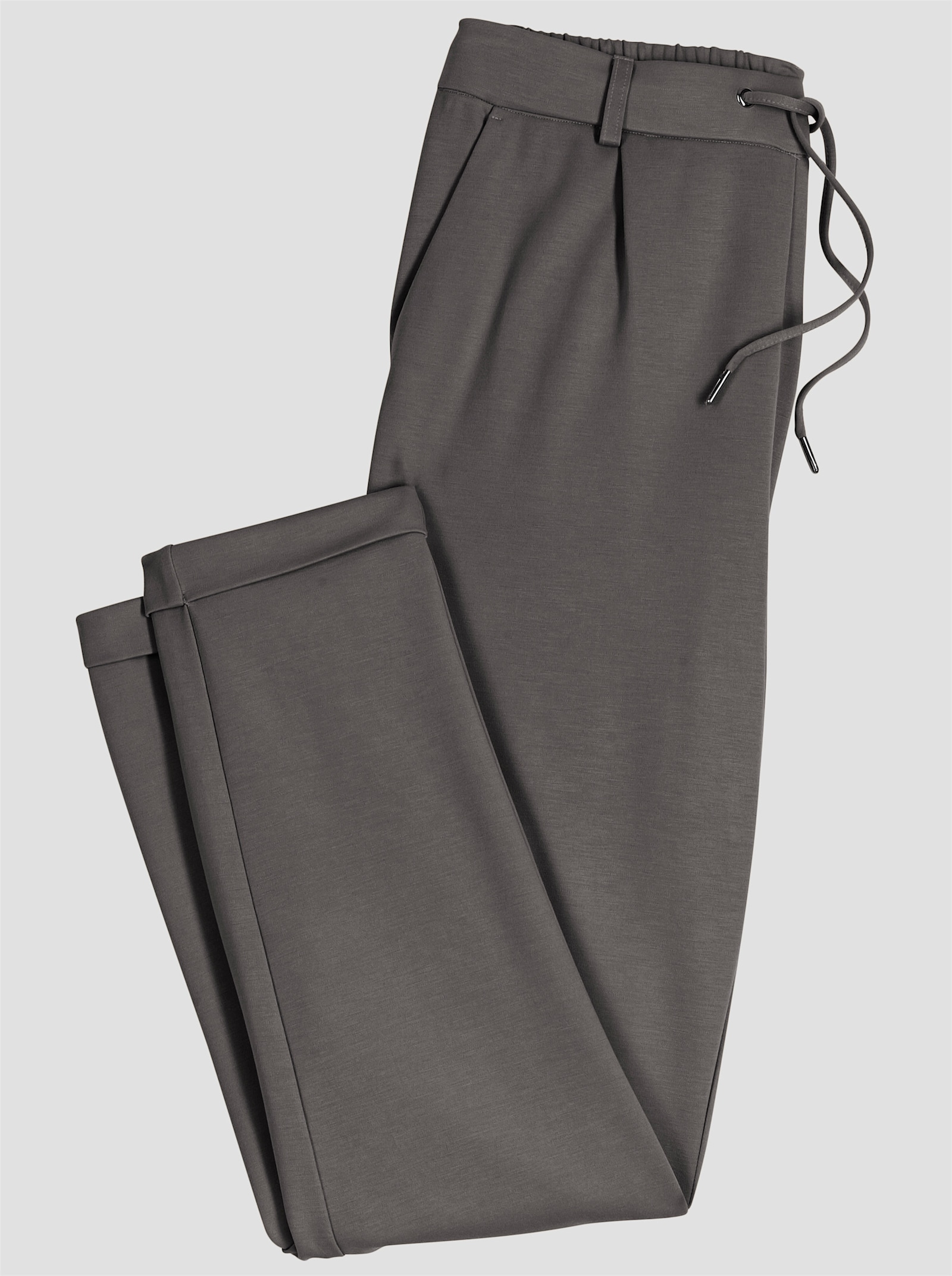 Jogg Pants in Interlock-Qualität - anthrazit