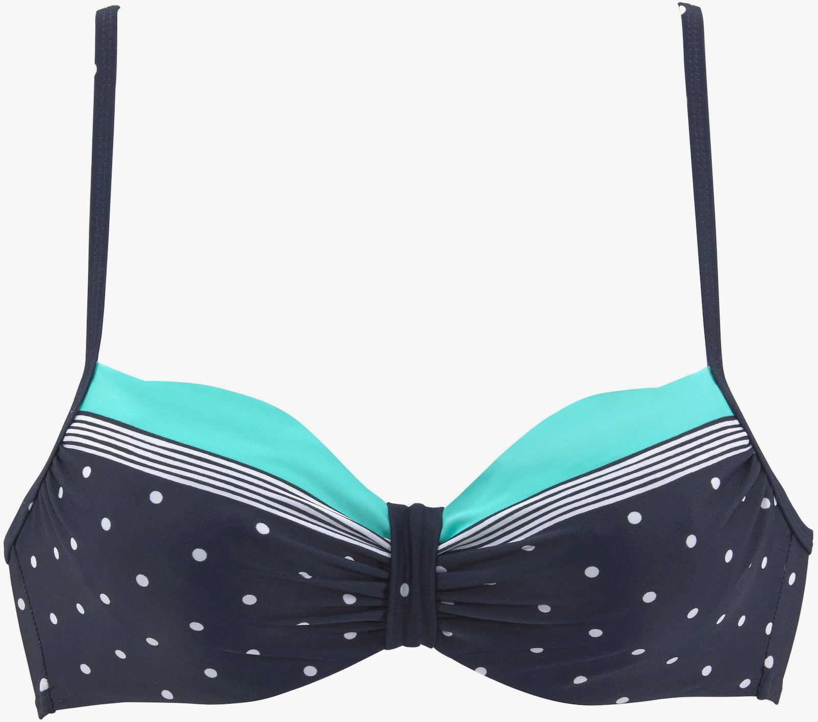 LASCANA Bügel-Bikini-Top - marine-türkis
