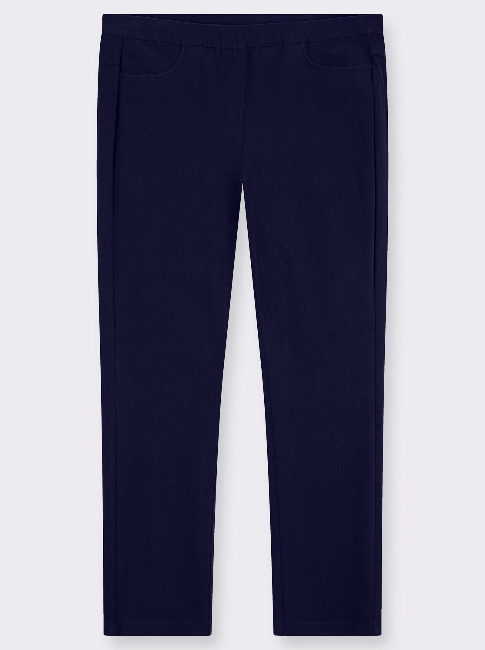 Schlupfhose mit Dehnbund - marine