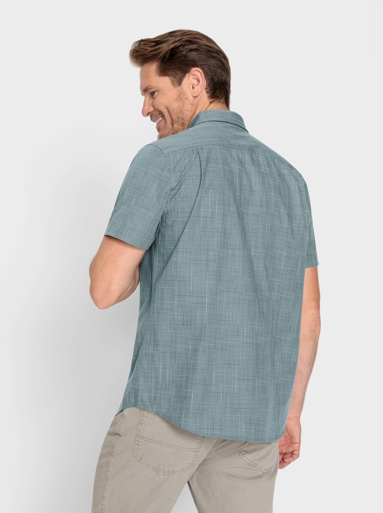 Catamaran Kurzarm-Hemd - jade