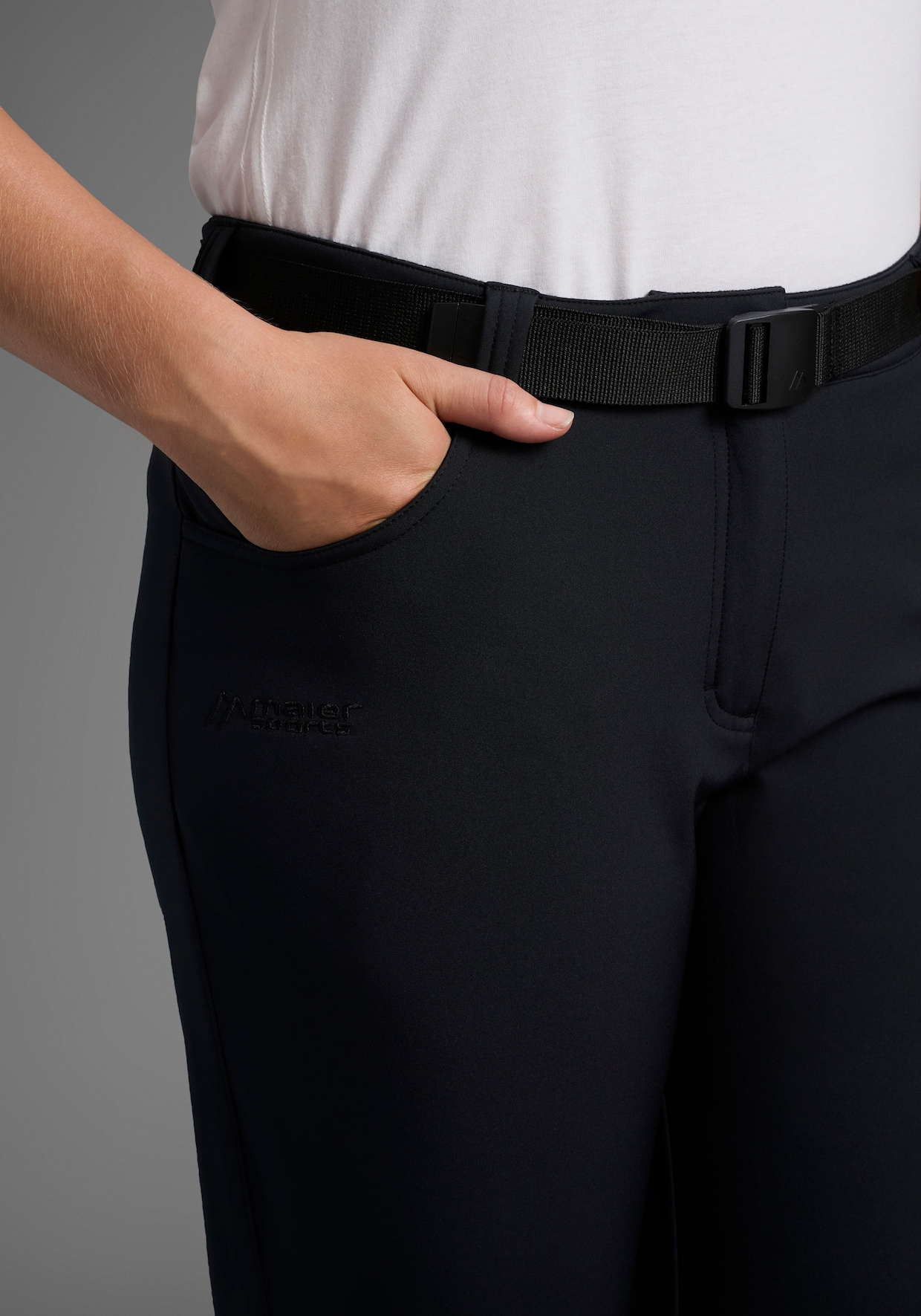 Softshellhose - black