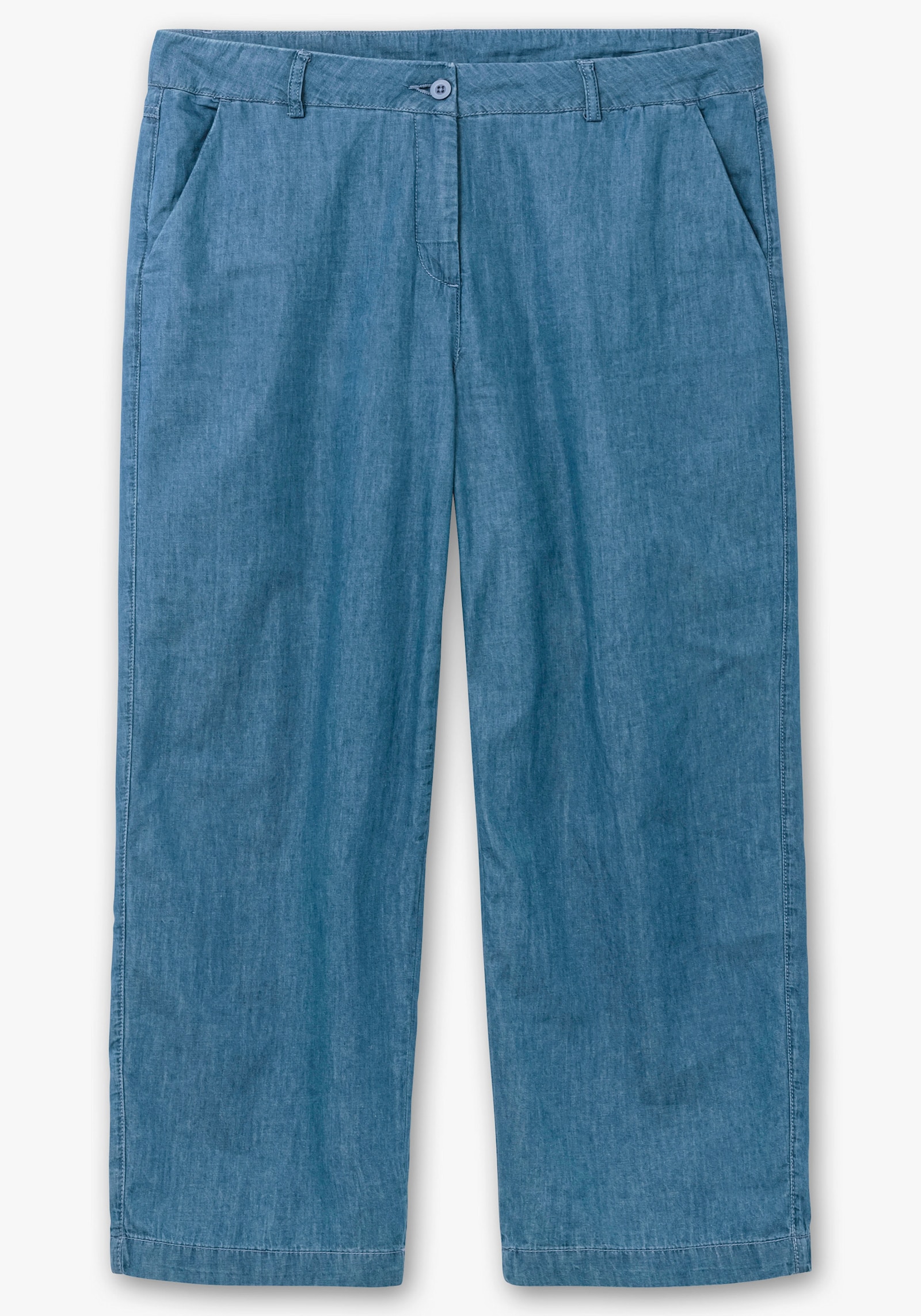  Culotte in Jeans-Qualität, Baumwolle - blue-bleached