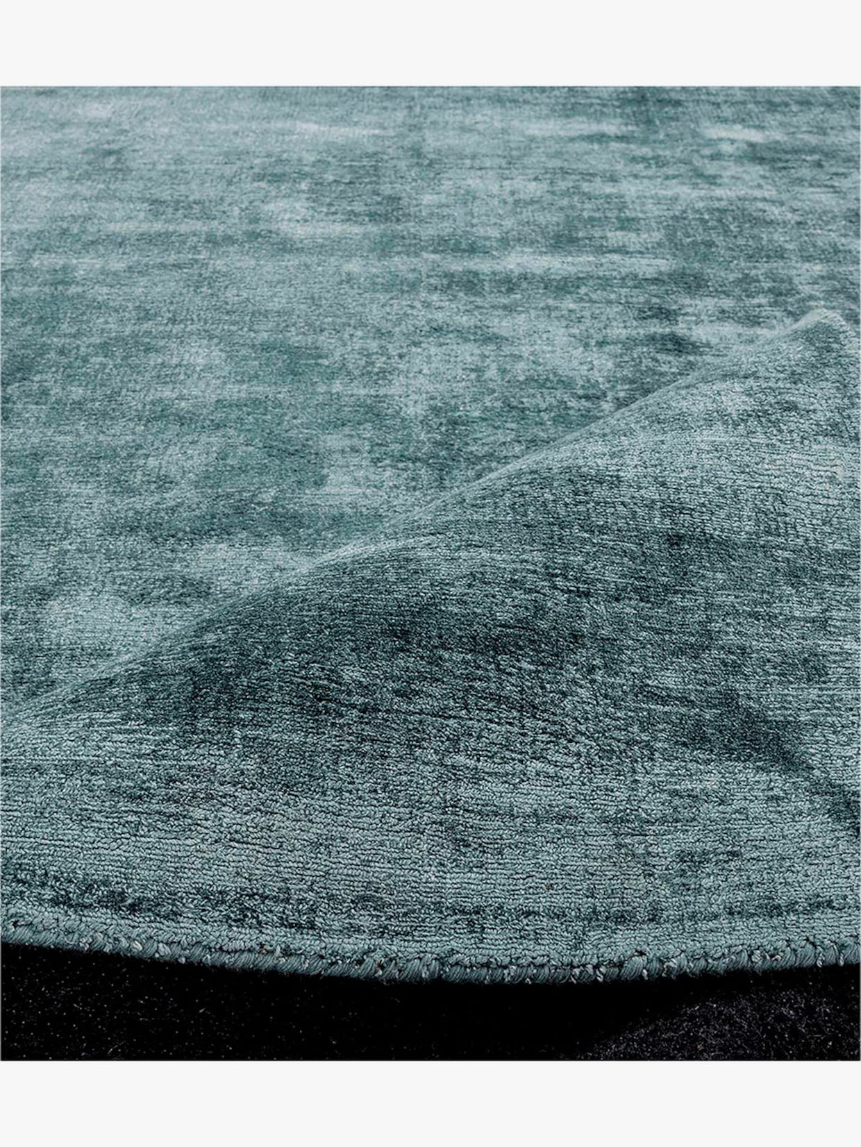 Theko Teppich - türkis